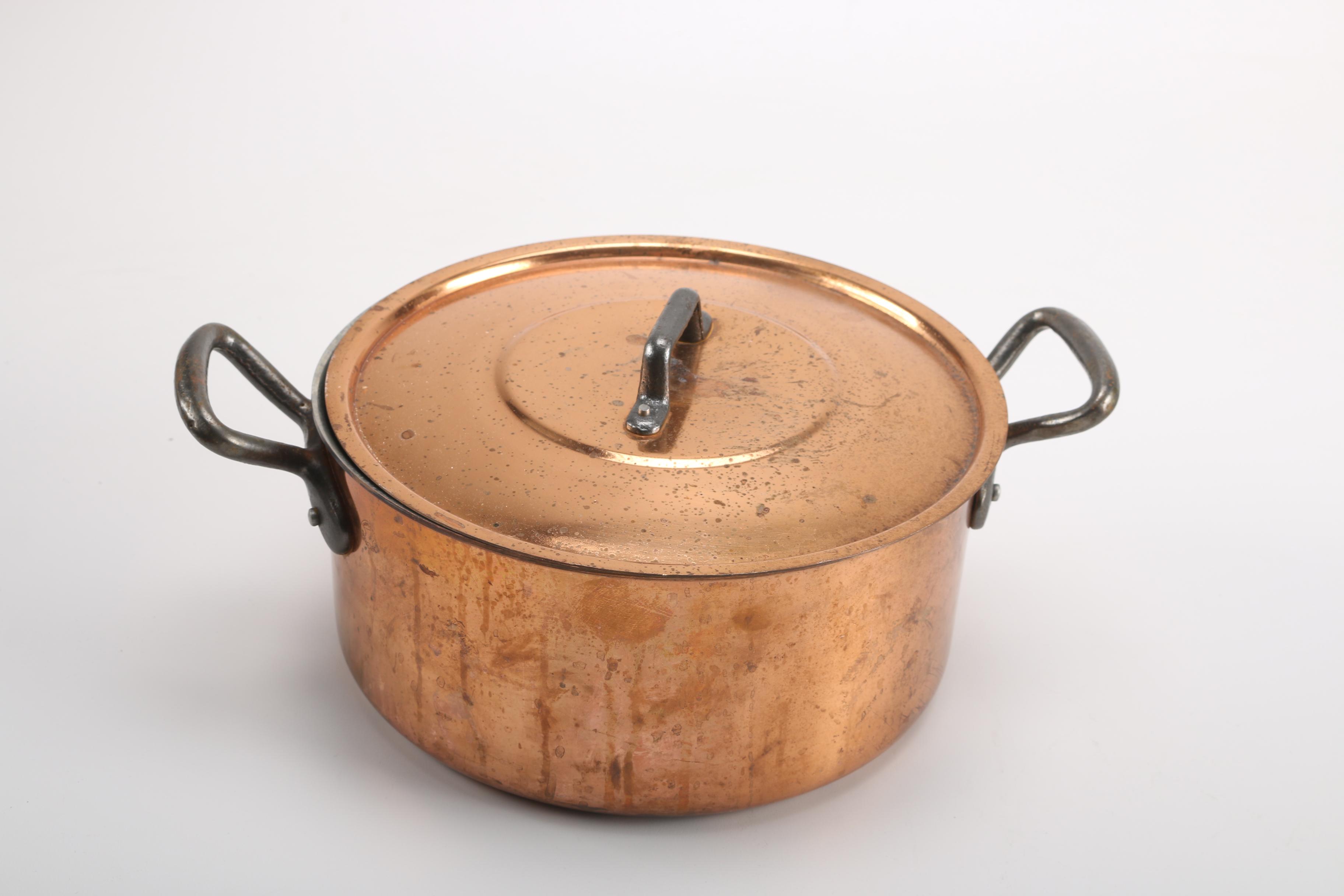 Copper Finish Cookware