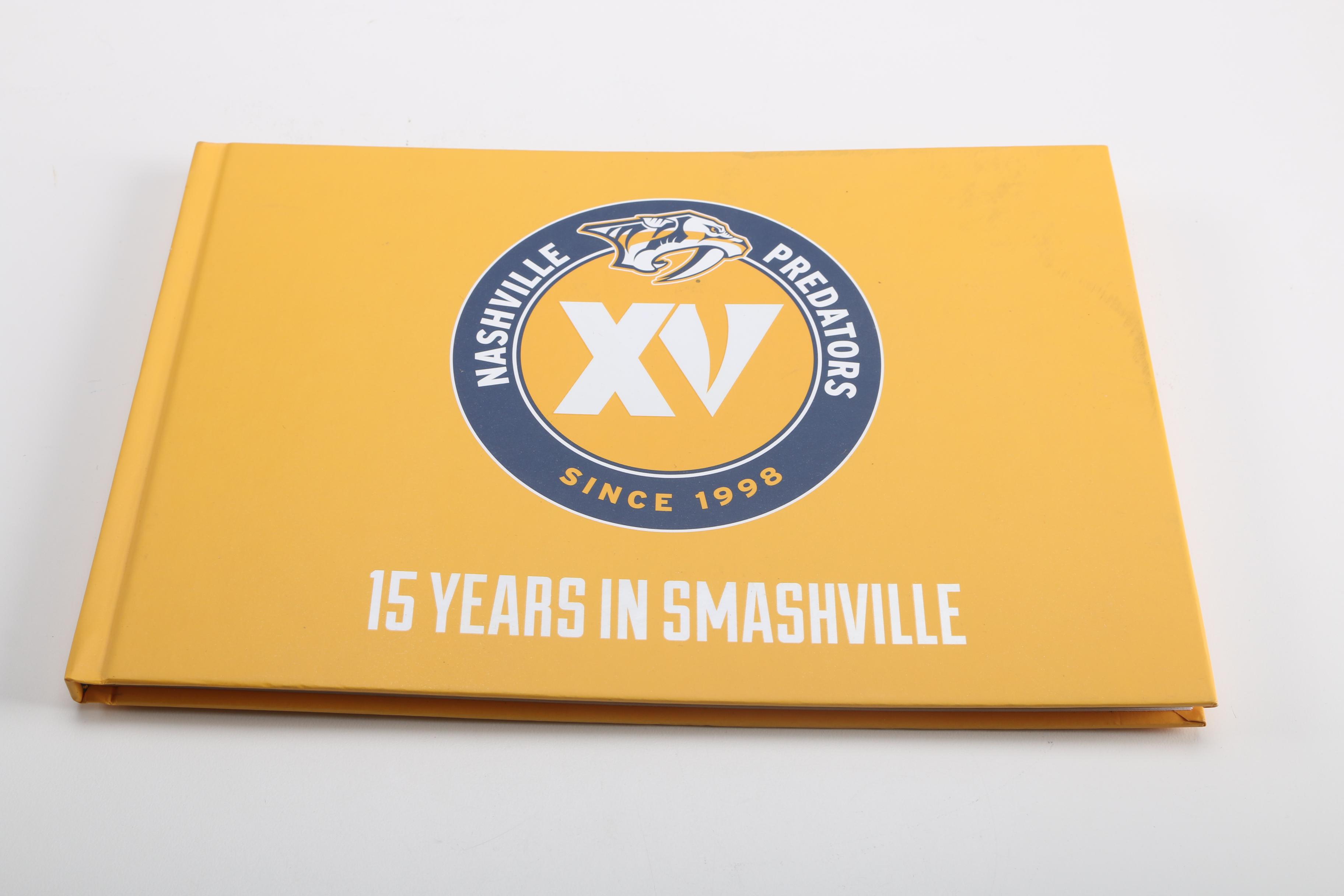 Collection of Nashville Predators Souvenirs