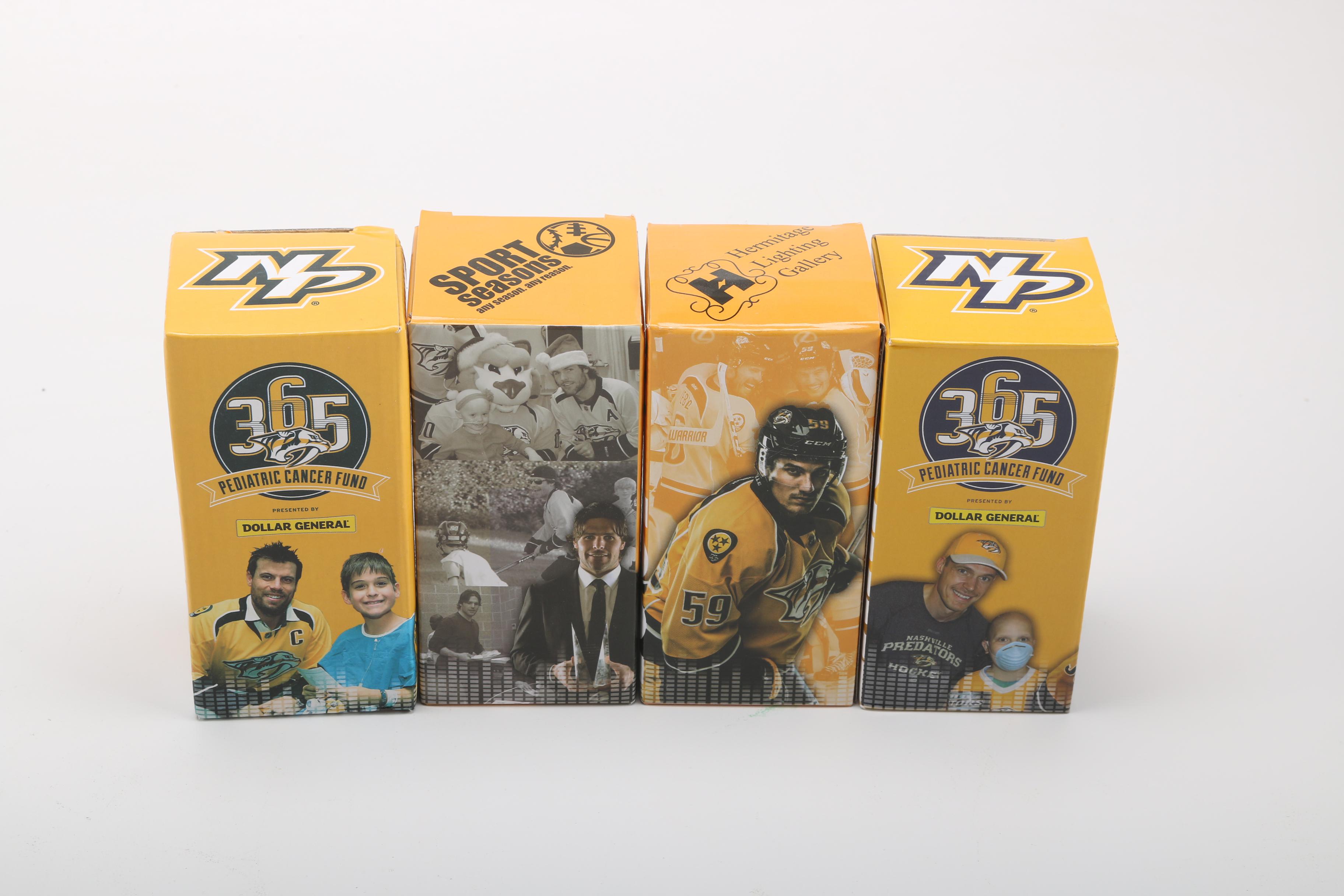 Collection of Nashville Predators Souvenirs