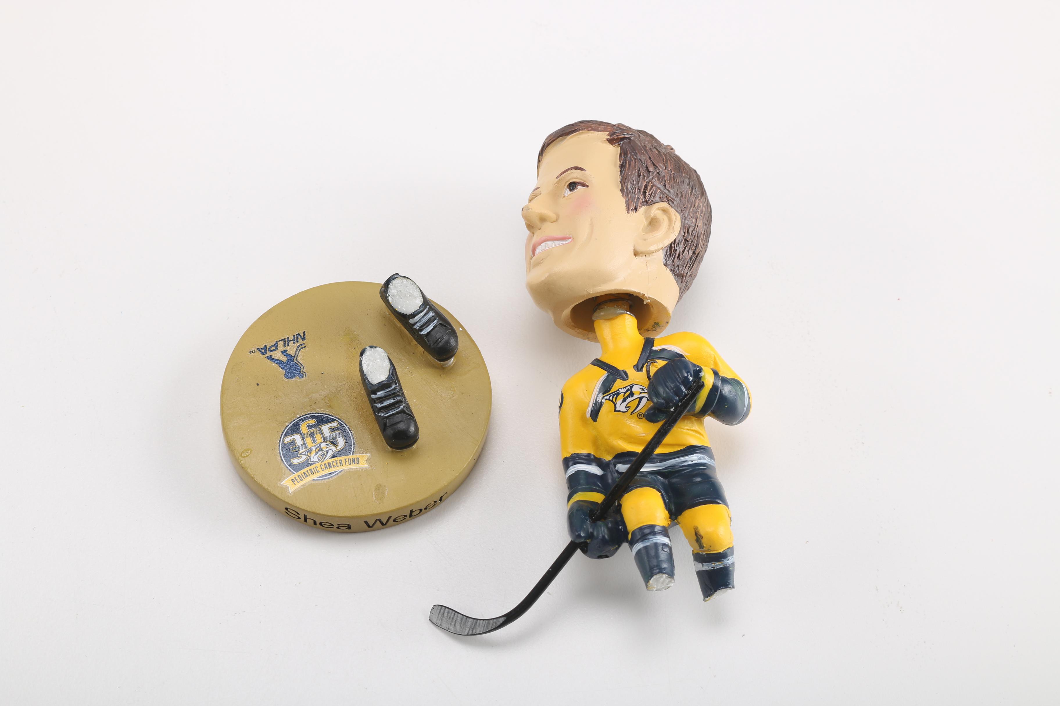 Collection of Nashville Predators Souvenirs