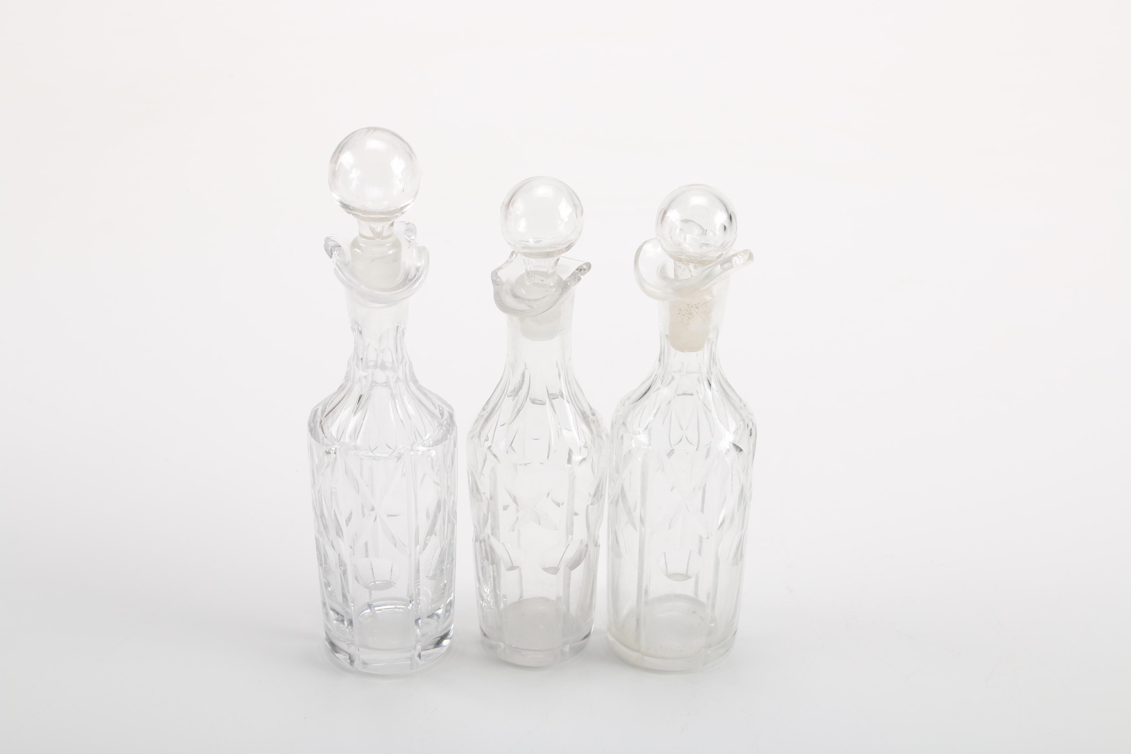 Silver Plate Cruet and a Creamer