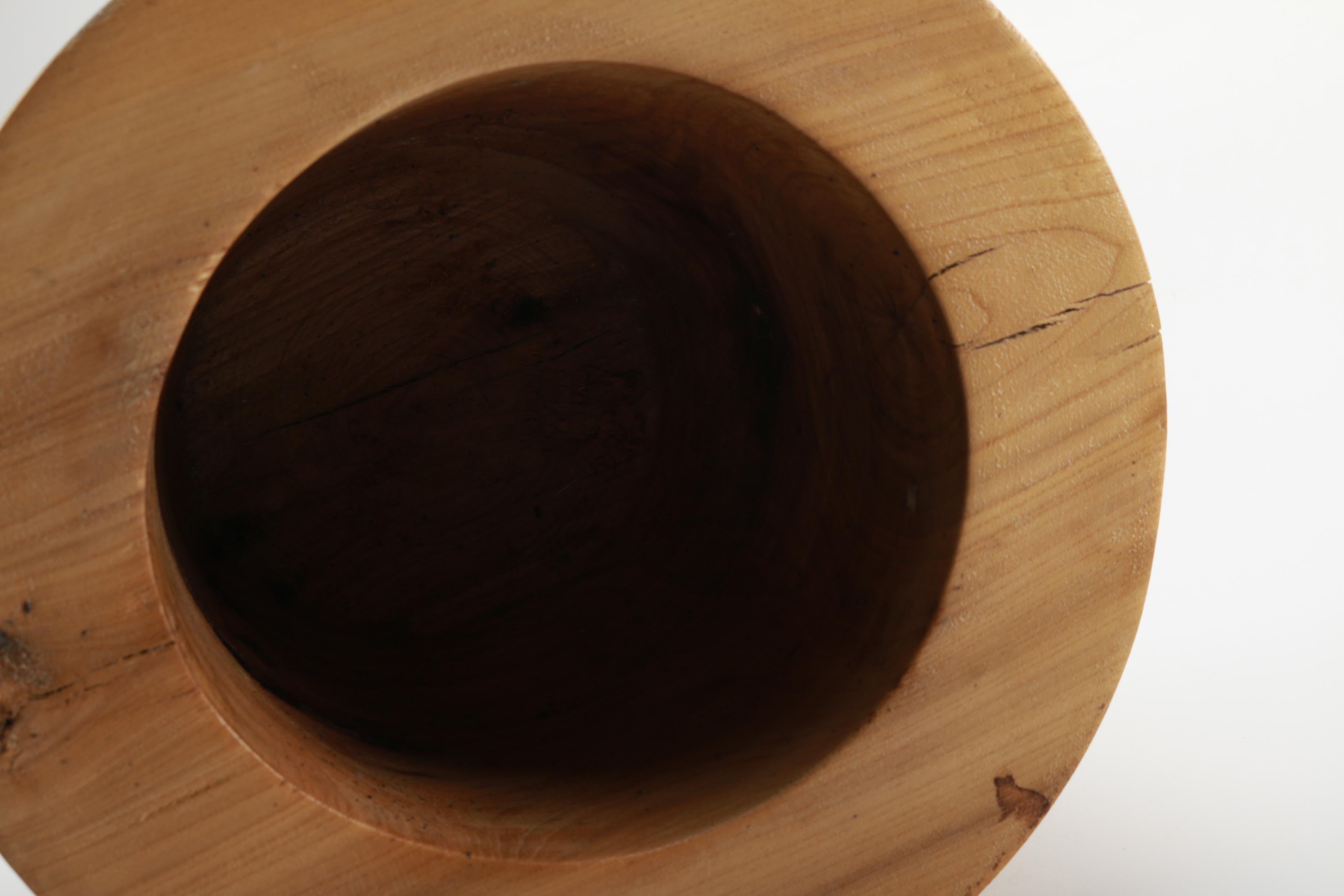 Carved Wood Bowl
