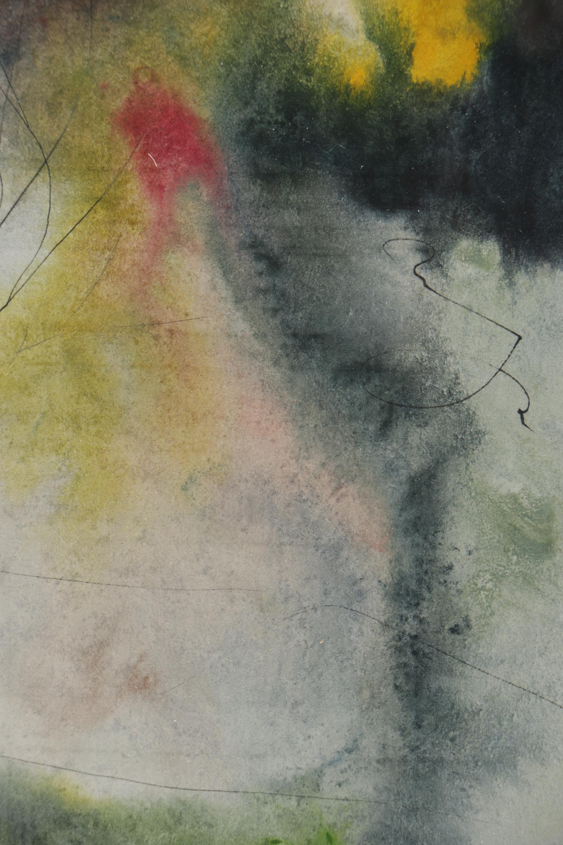 Paul Hallock Watercolor on Paper