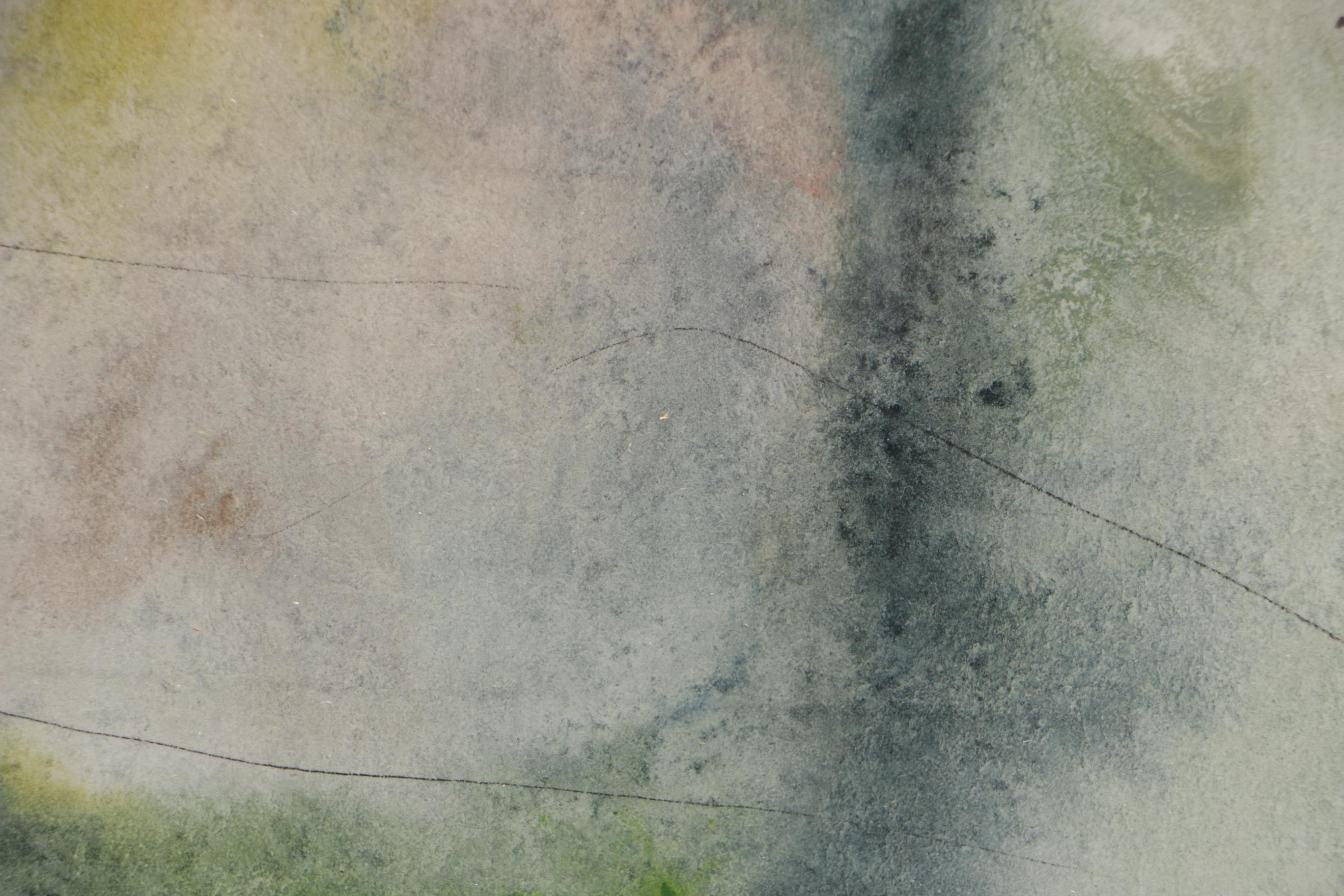 Paul Hallock Watercolor on Paper