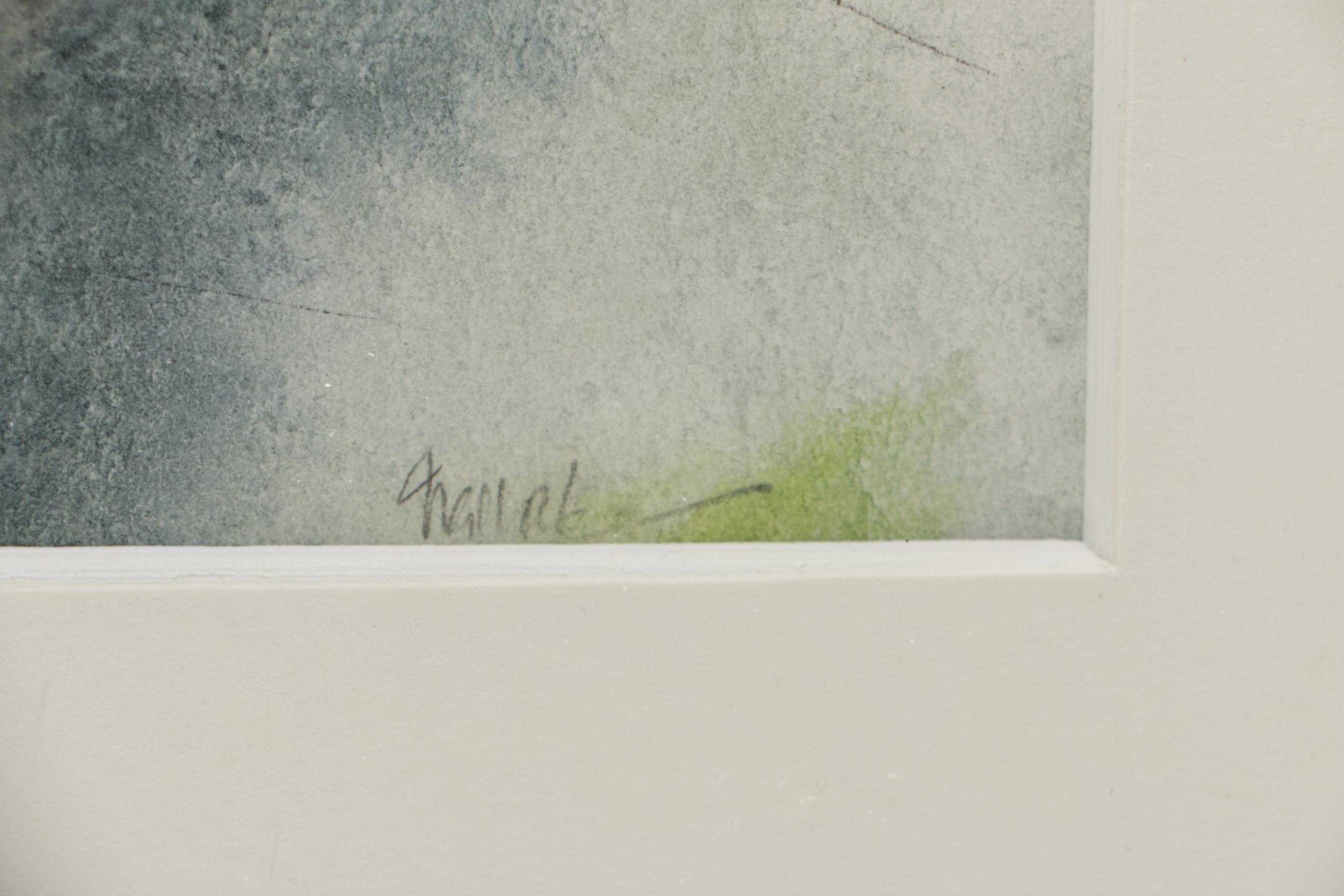 Paul Hallock Watercolor on Paper