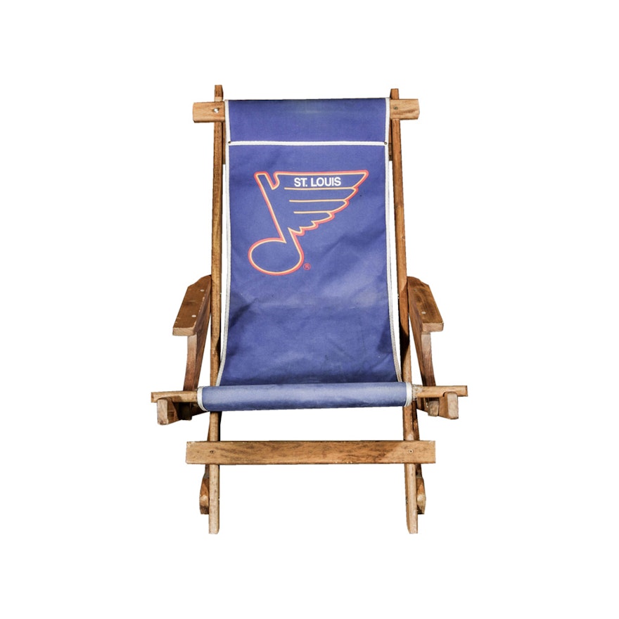 St. Louis Blues Wooden Folding Chair