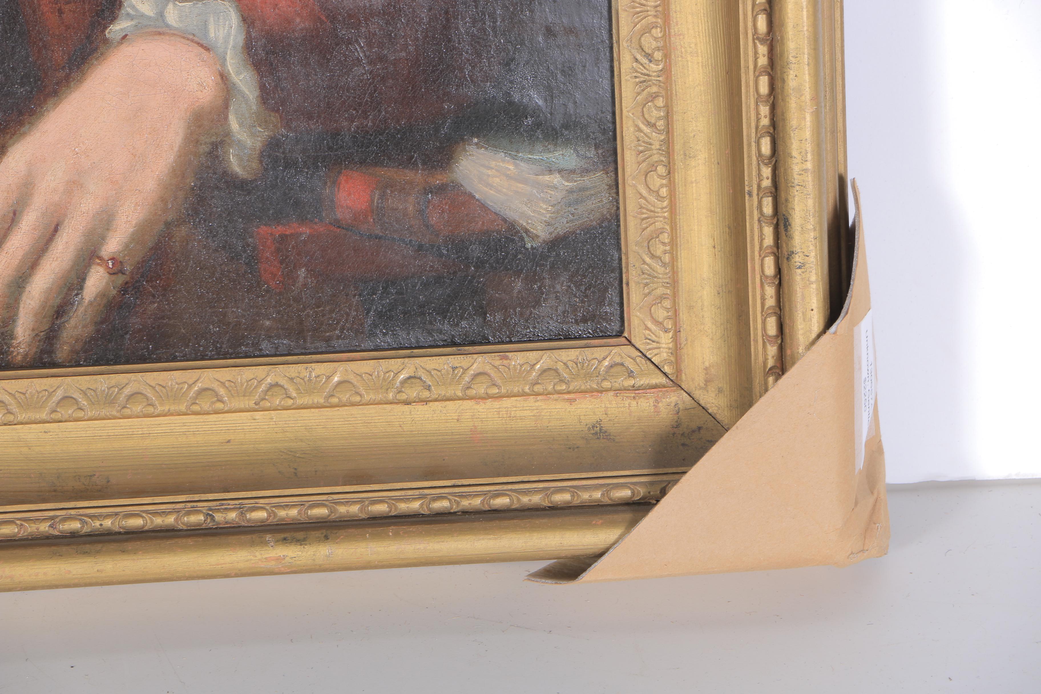 Late 18th Century English Oil on Canvas Portrait of a Young Man