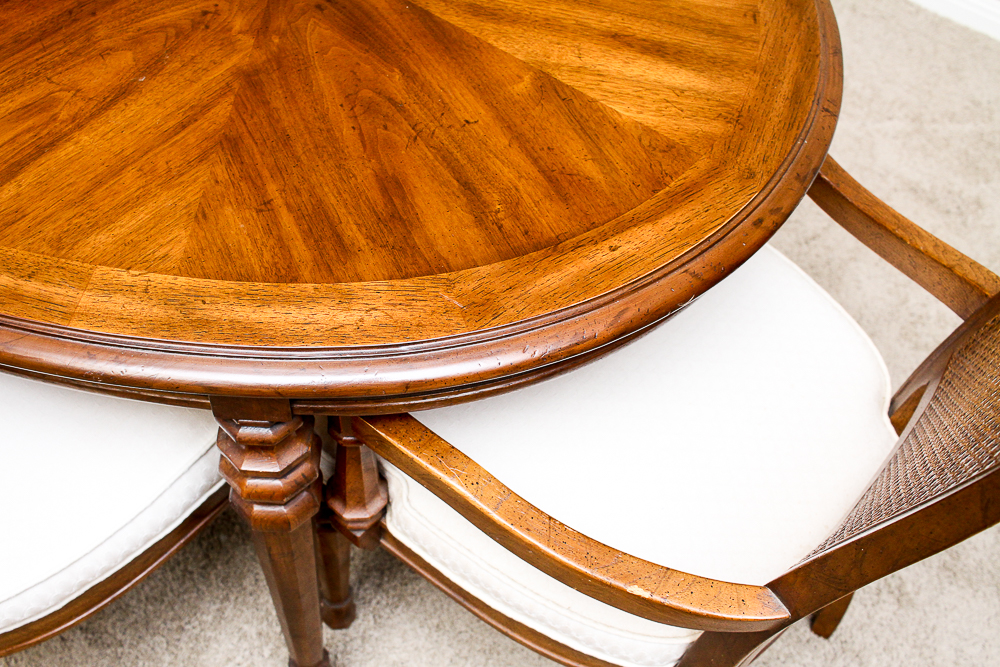 Drexel Heritage Dining Table and Chairs