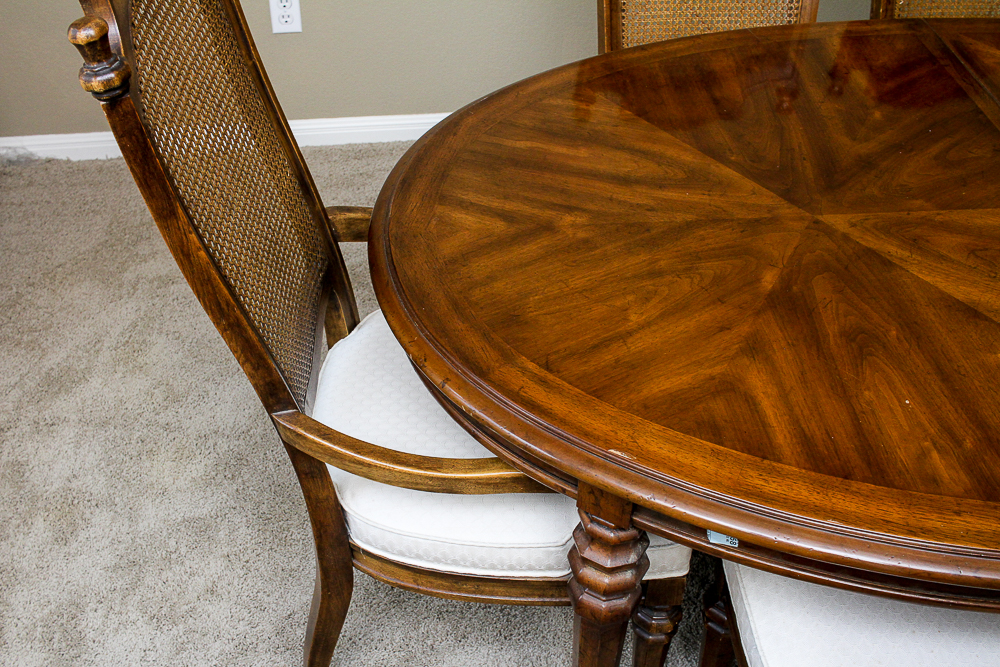 Drexel Heritage Dining Table and Chairs