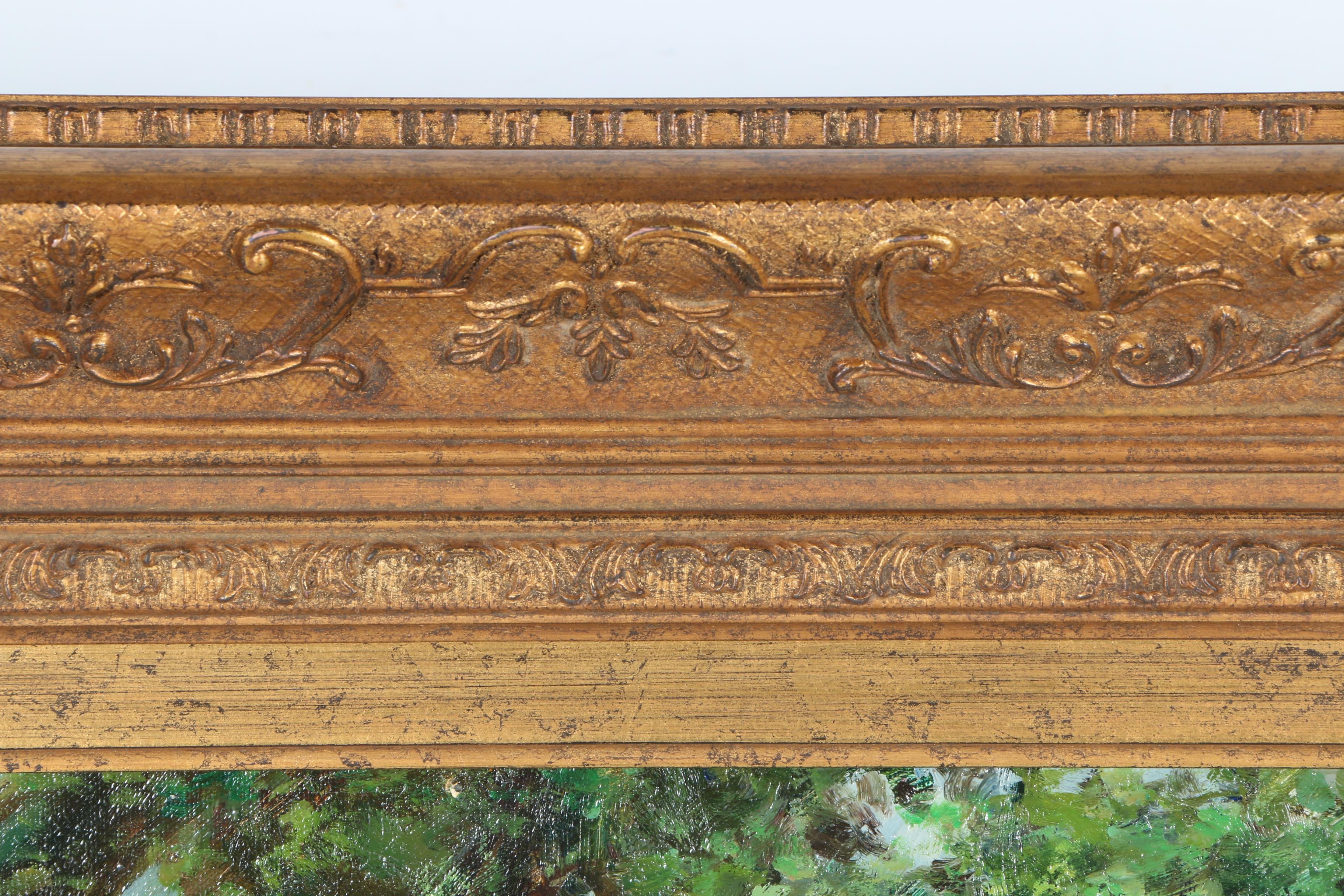 R. Watson Oil Painting on Canvas "Sarolla Museum"