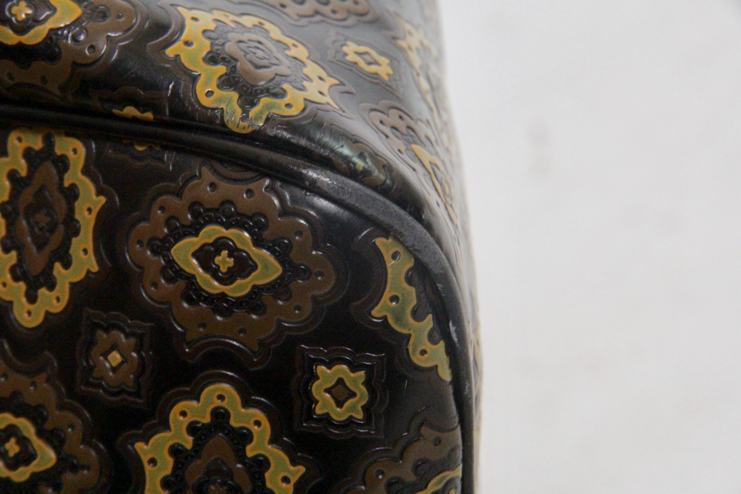 Prada Leather Tile Tote