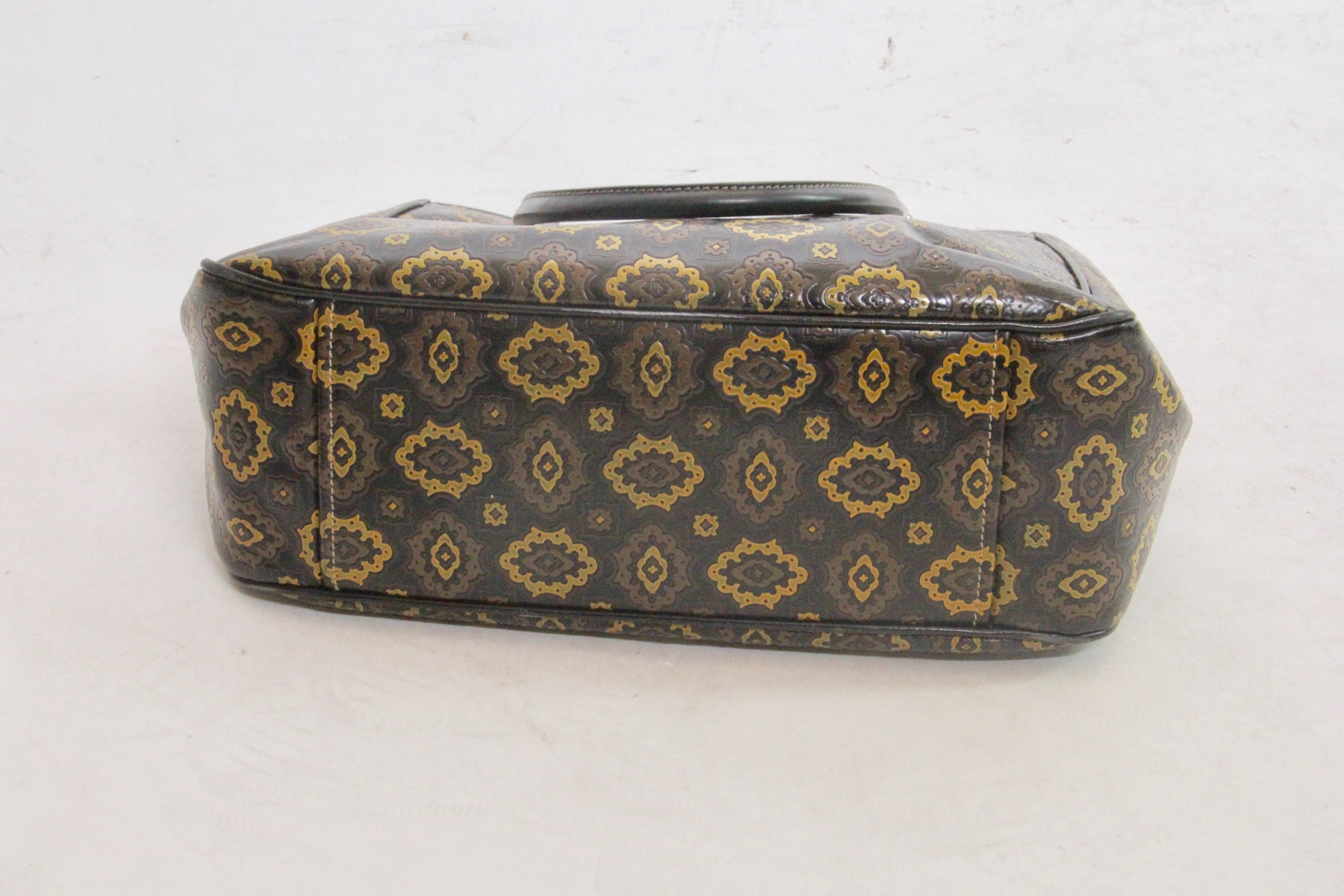 Prada Leather Tile Tote