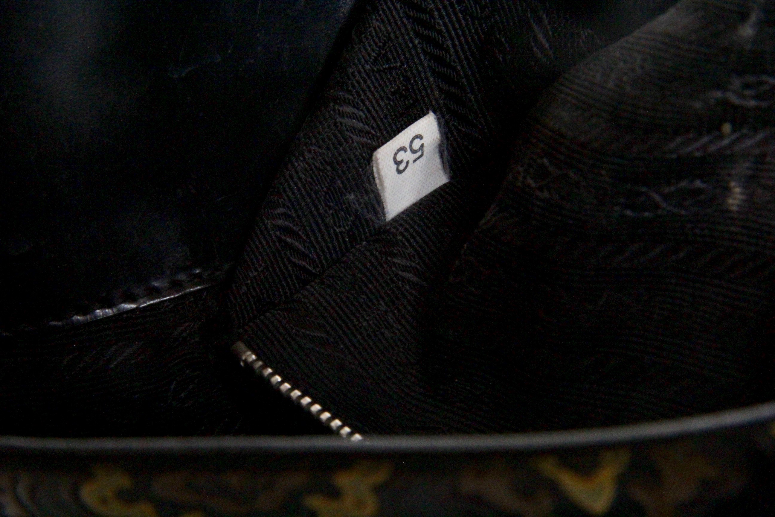 Prada Leather Tile Tote