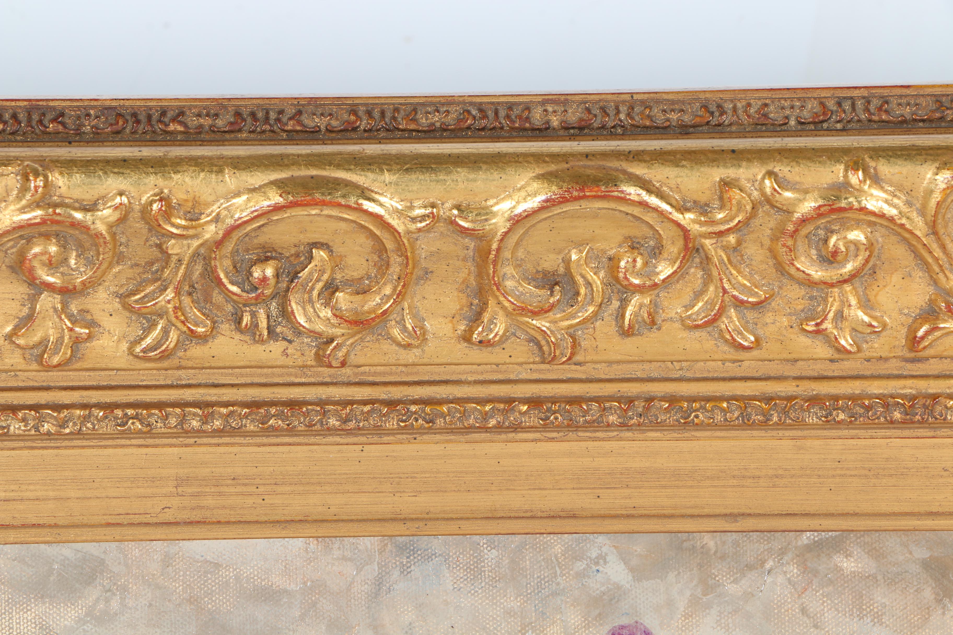 Elizabeth Pena Oil Painting on Canvas "Vase of Flowers"