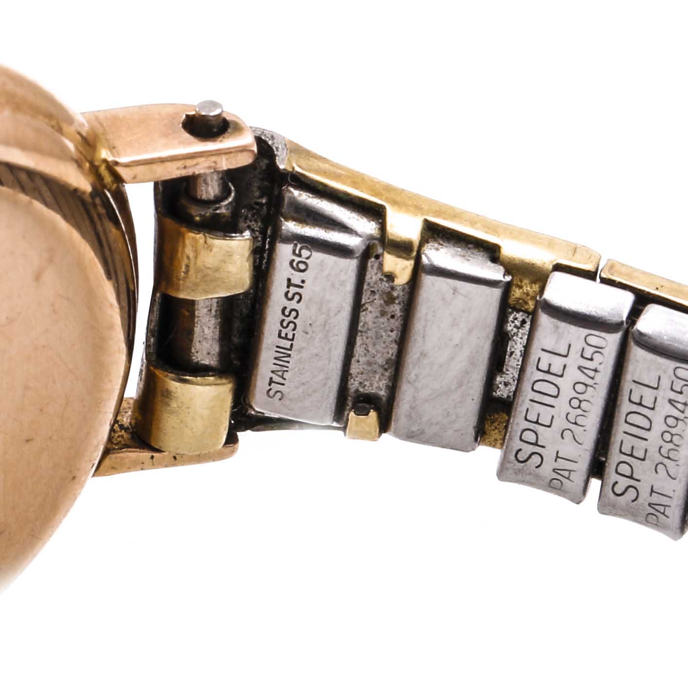 14K Yellow Gold Rolex Watch With Speidel Expansion Bracelet