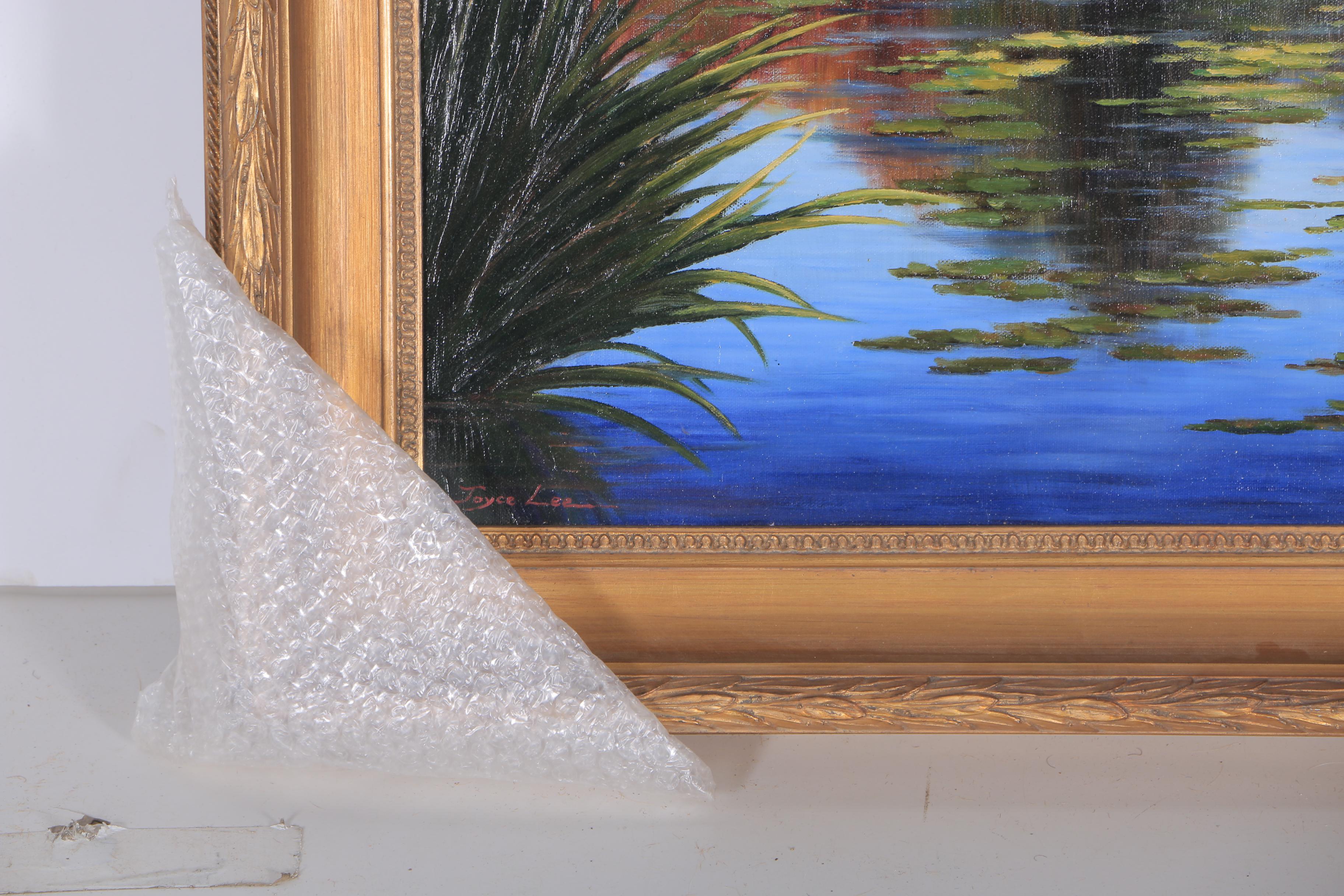 Joyce Lee Oil Painting on Canvas "Lake"