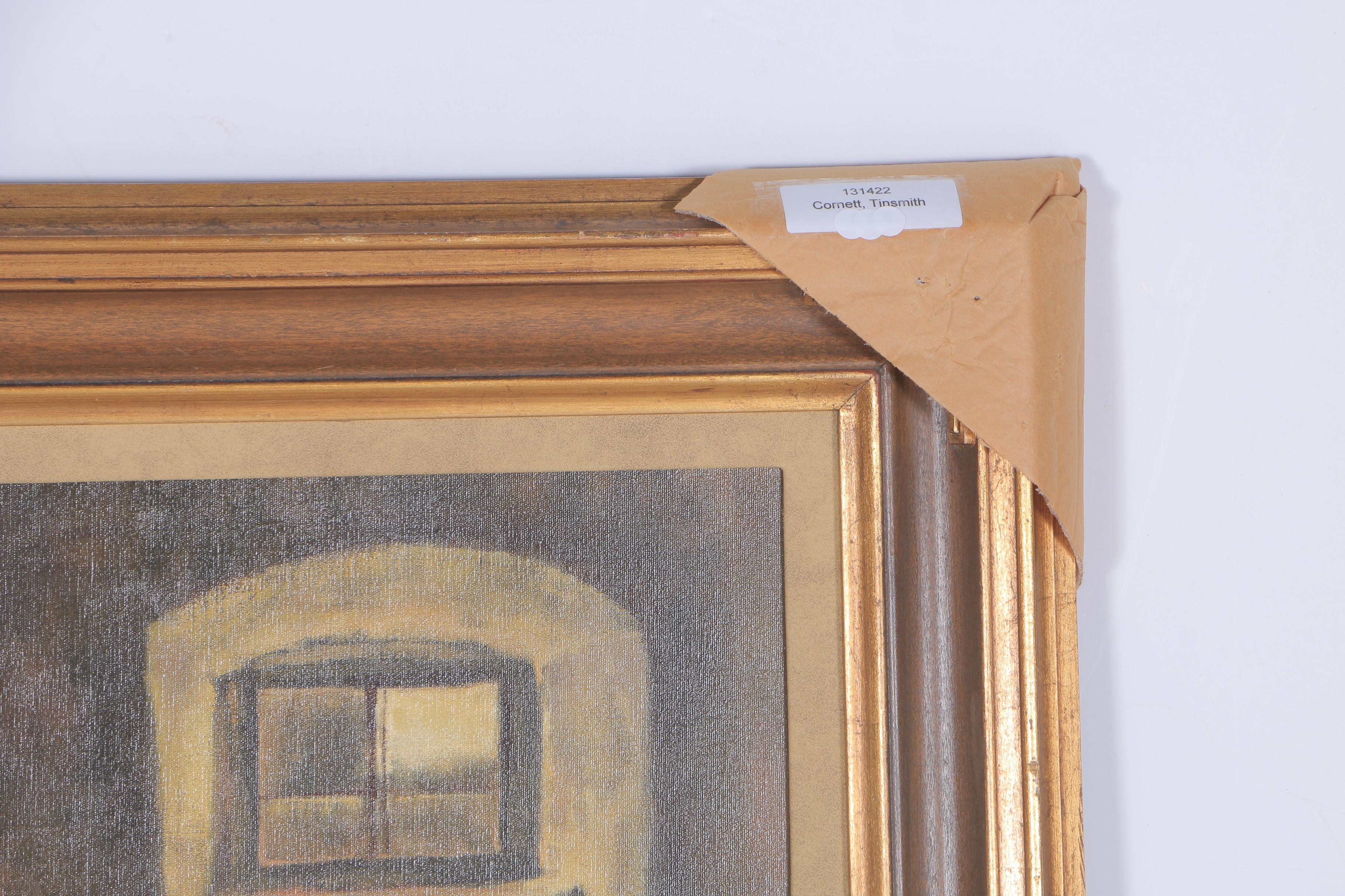 Cornett Oil Painting on Canvas "Tinsmith"