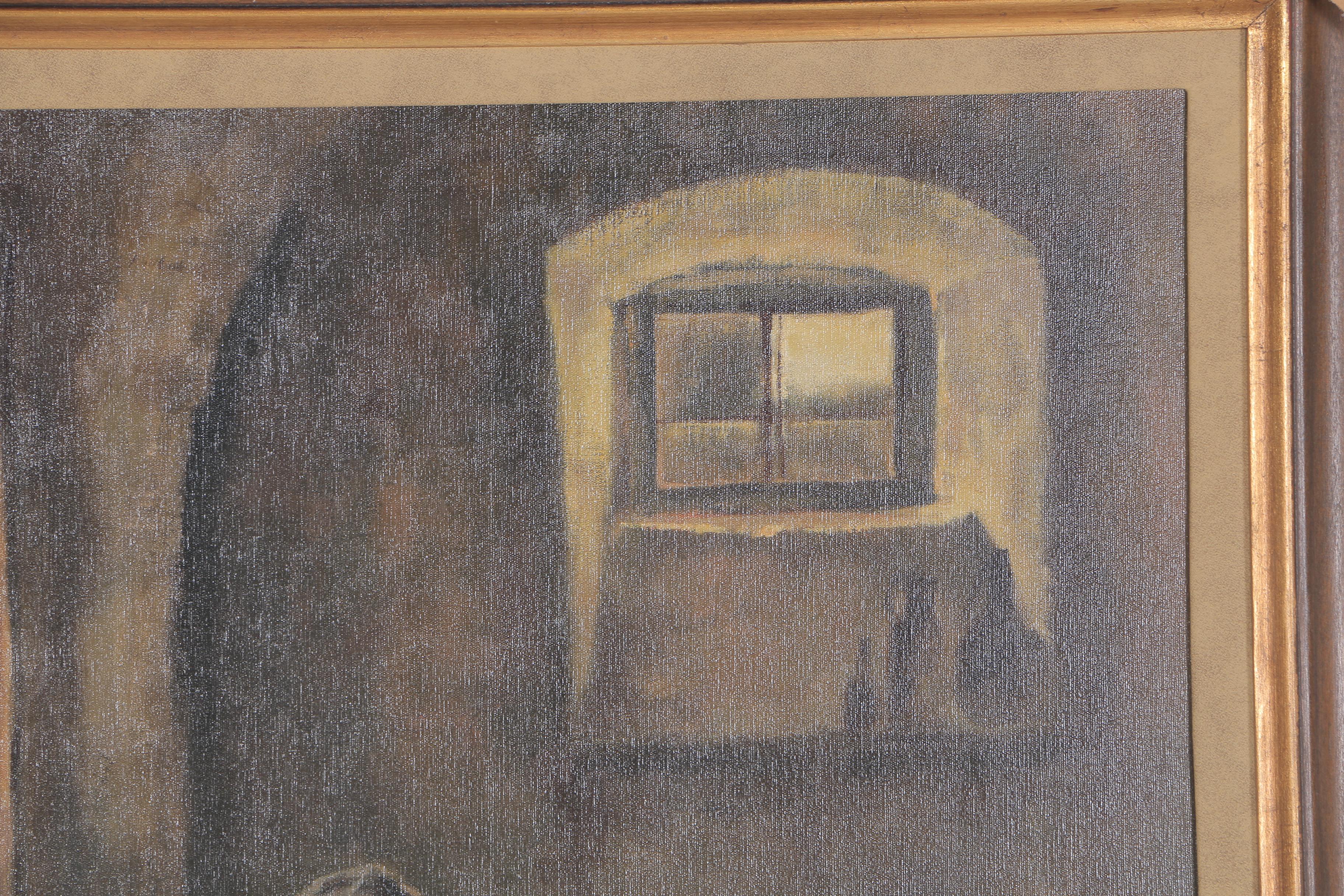 Cornett Oil Painting on Canvas "Tinsmith"