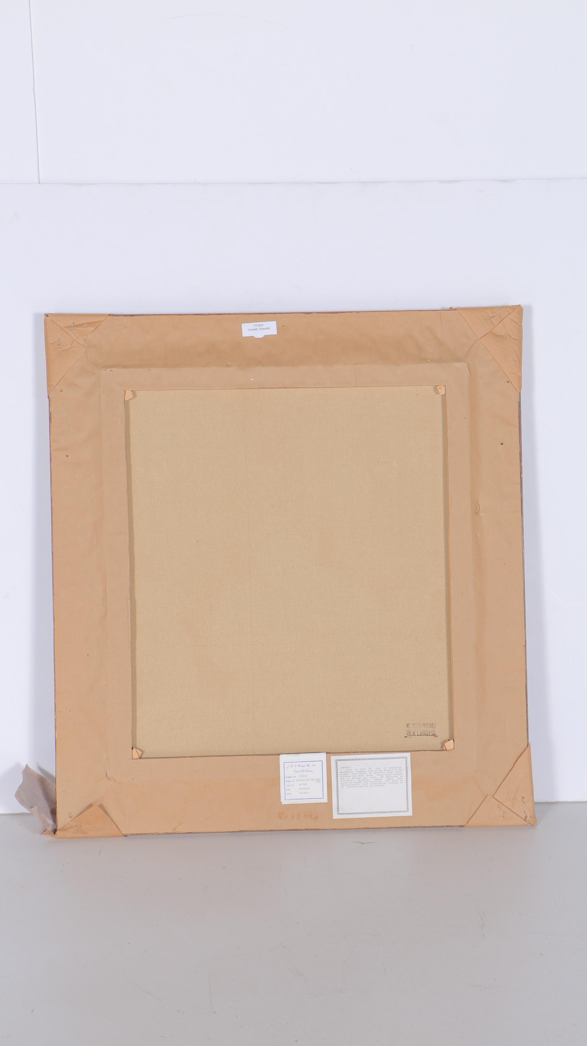 Cornett Oil Painting on Canvas "Tinsmith"