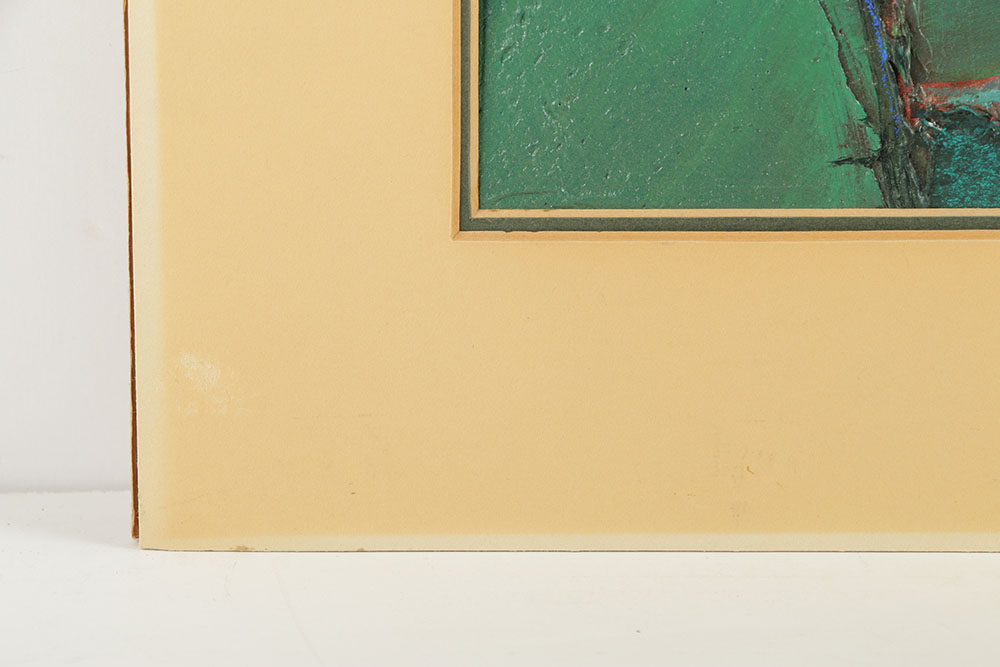 Brian Niebauer Abstract Oil Painting on Canvas Board "Mysterious"