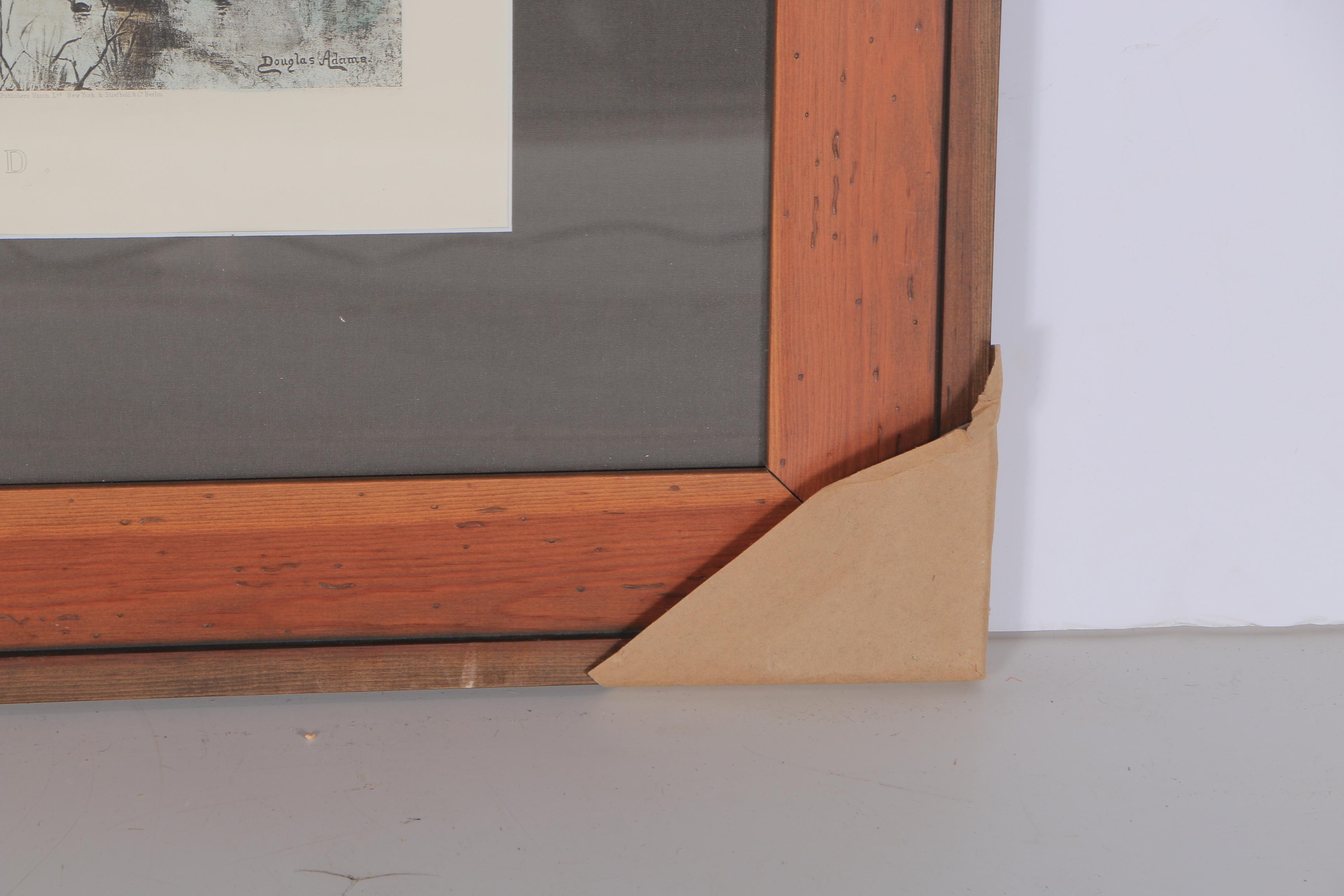 After Douglas Adams Lithograph on Paper "Autumn Gold"