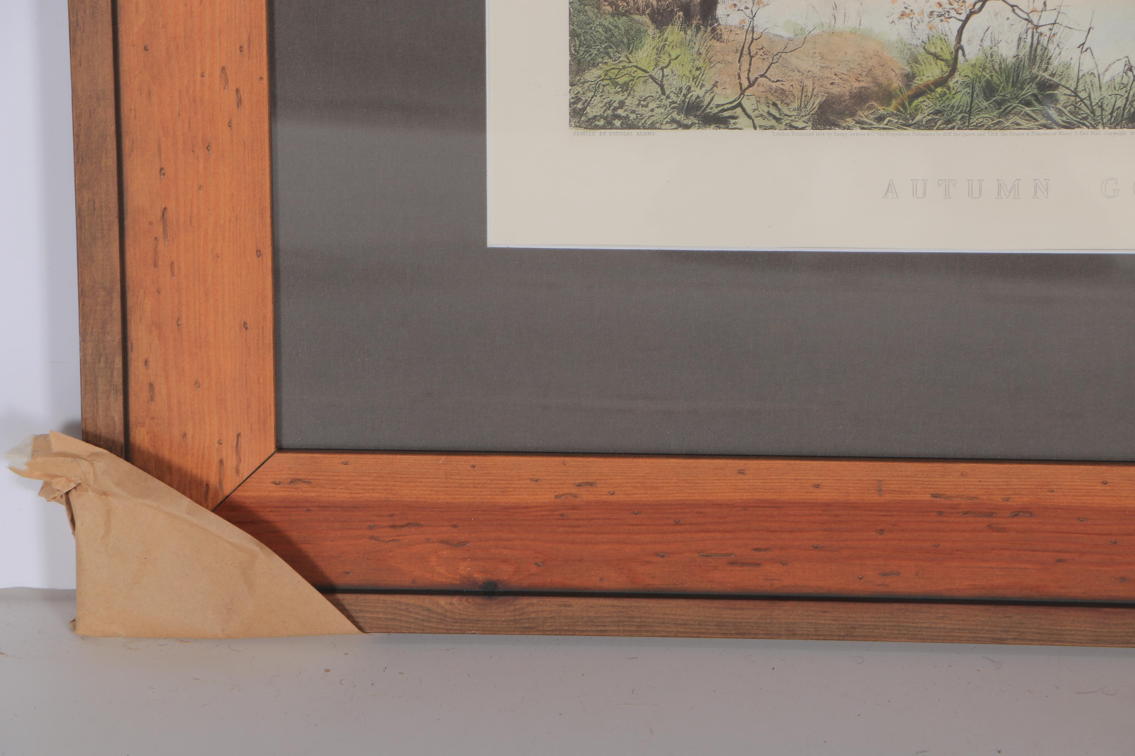 After Douglas Adams Lithograph on Paper "Autumn Gold"