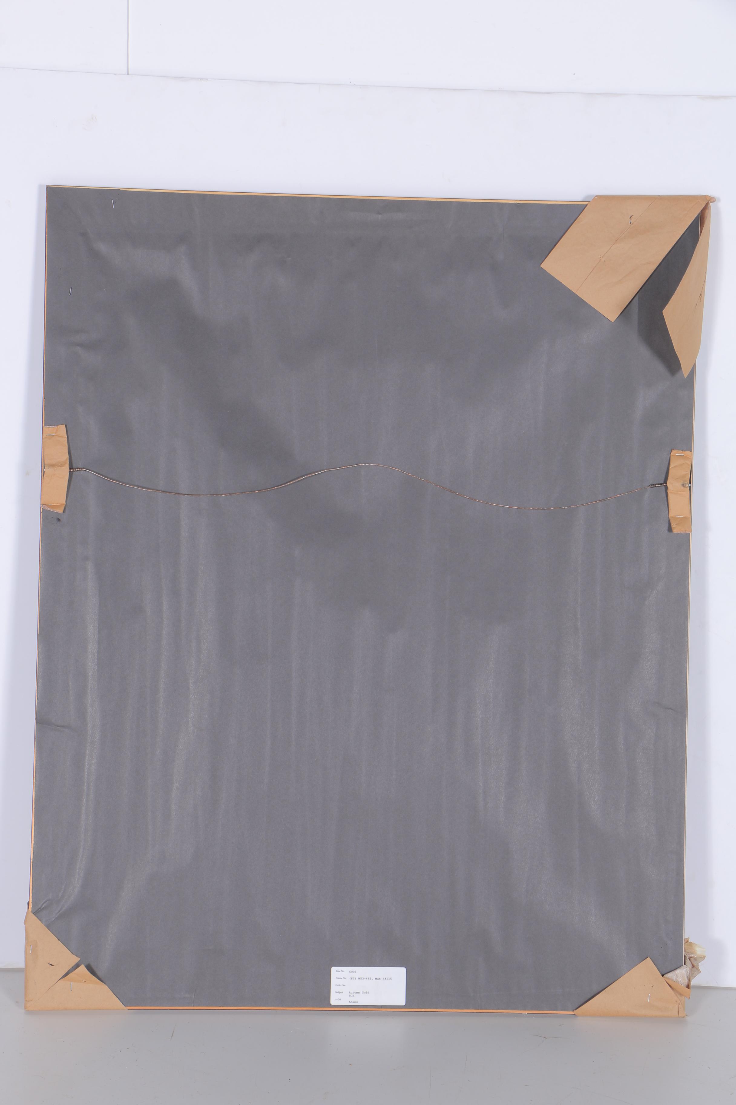 After Douglas Adams Lithograph on Paper "Autumn Gold"