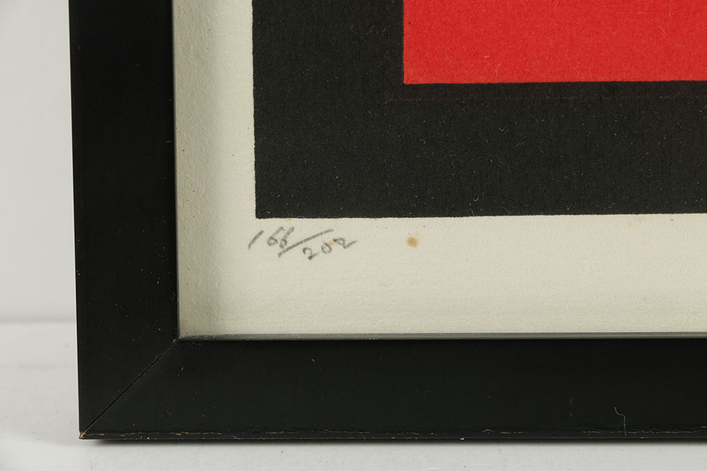 Haku Maki Woodblock Print on Paper "76-33 (Commonplace)"