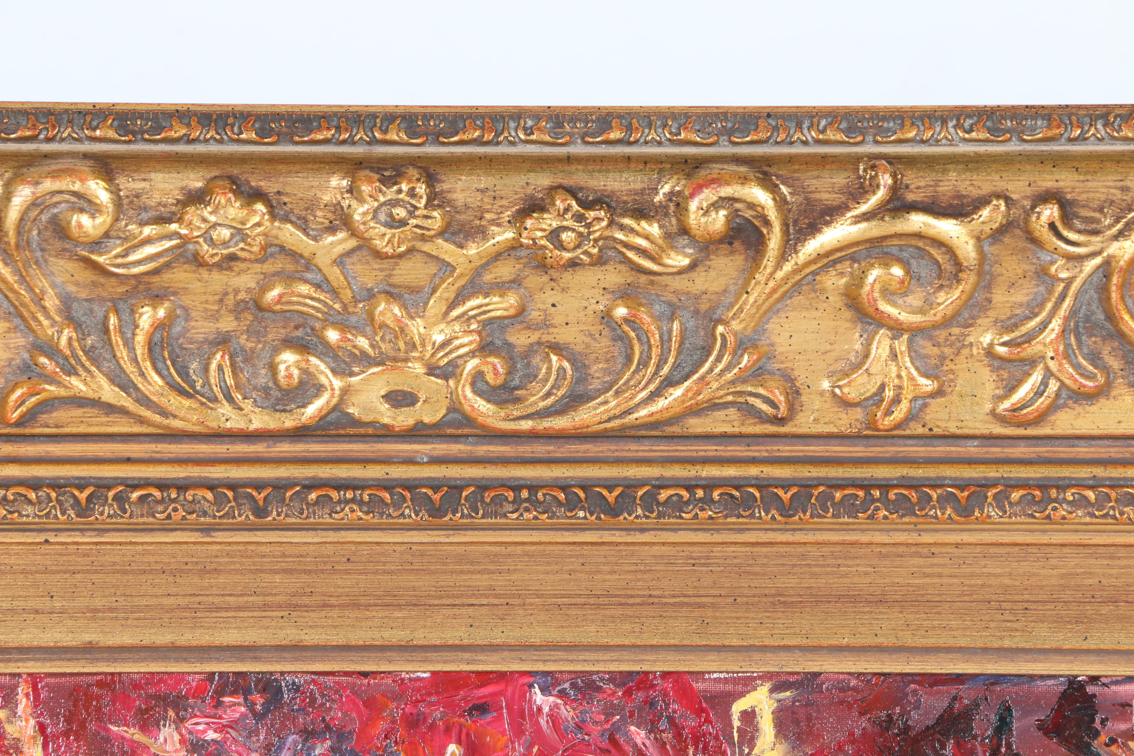 Christian Jereczek Oil Painting on Canvas "Stairway to Ballroom"