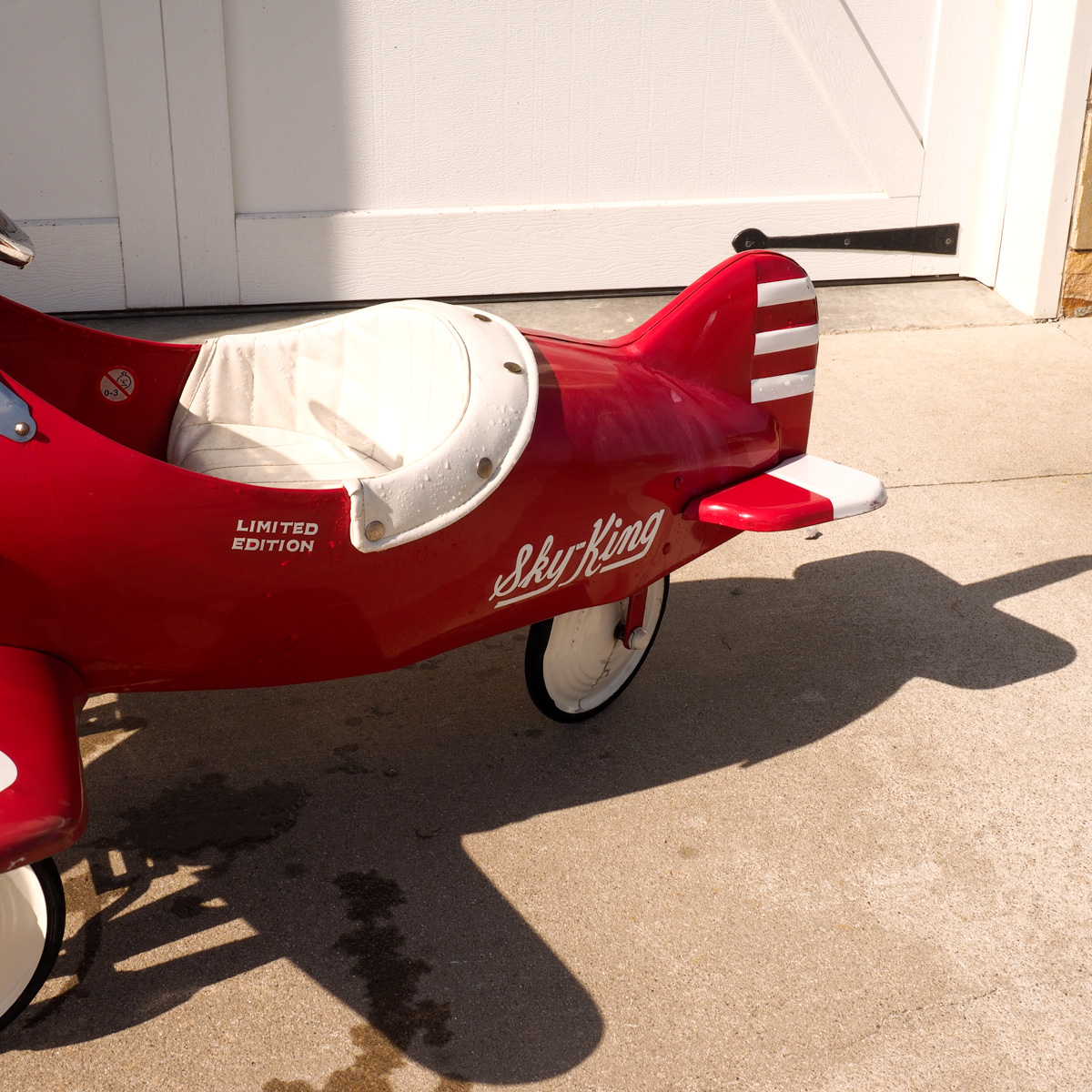 Retro Sky King Pedal Plane