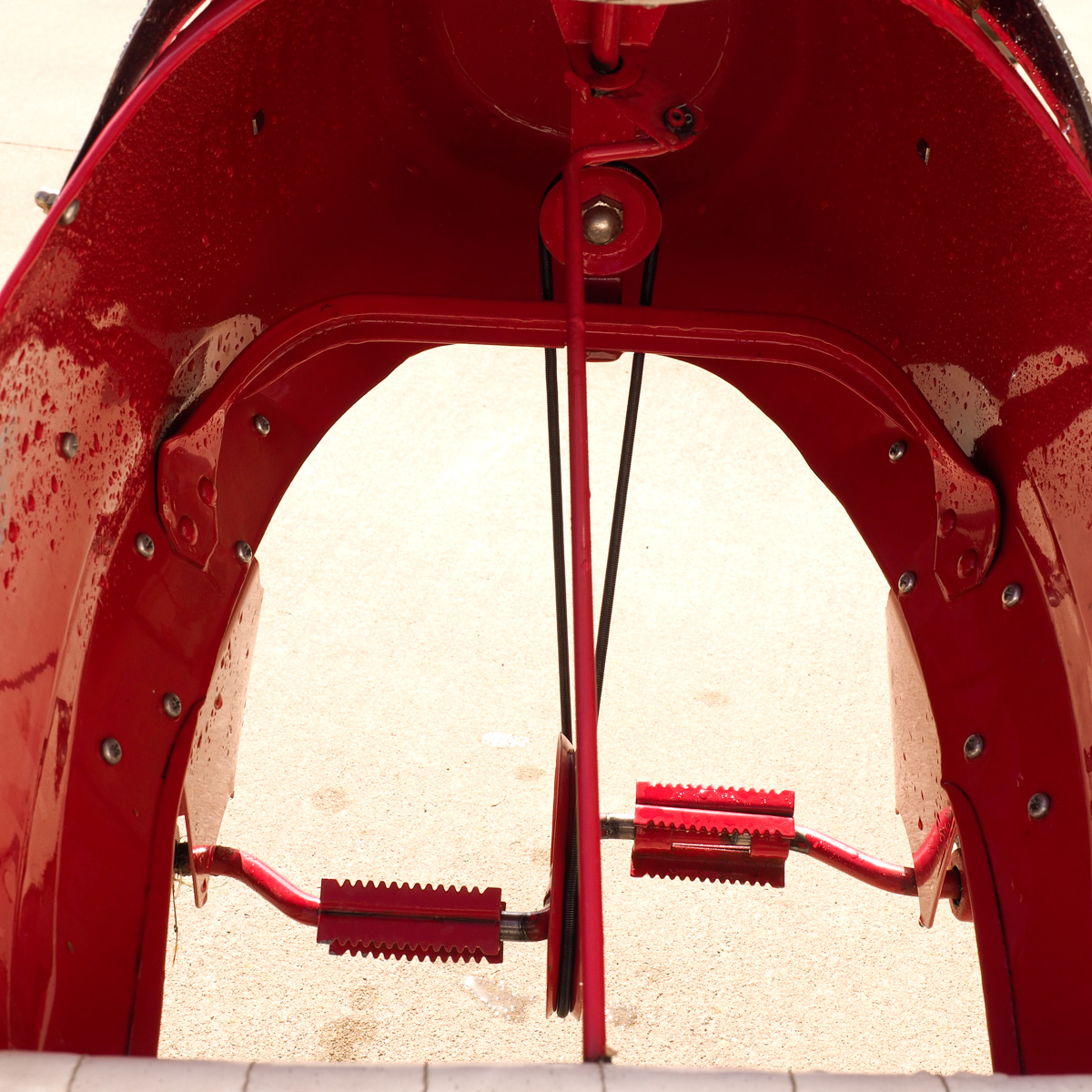 Retro Sky King Pedal Plane