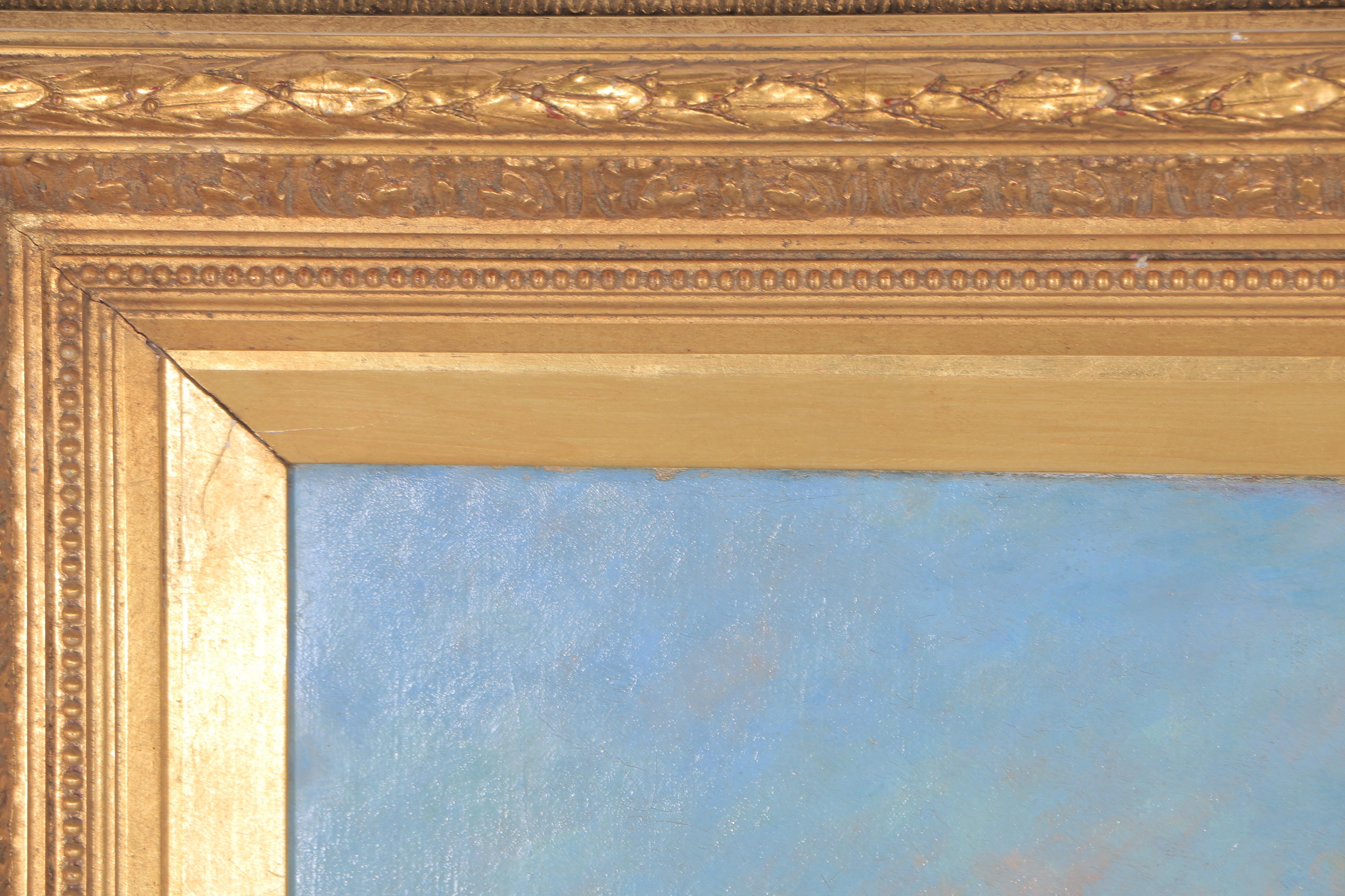 Bond Oil Painting on Canvas "Castle"