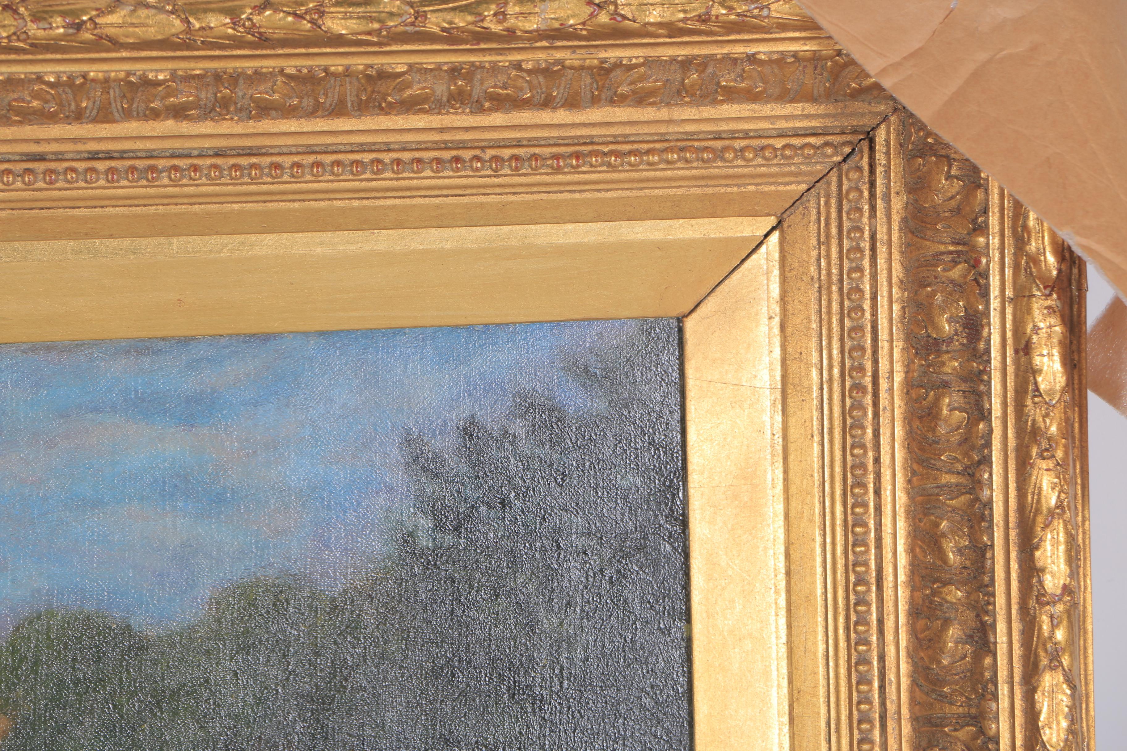 Bond Oil Painting on Canvas "Castle"