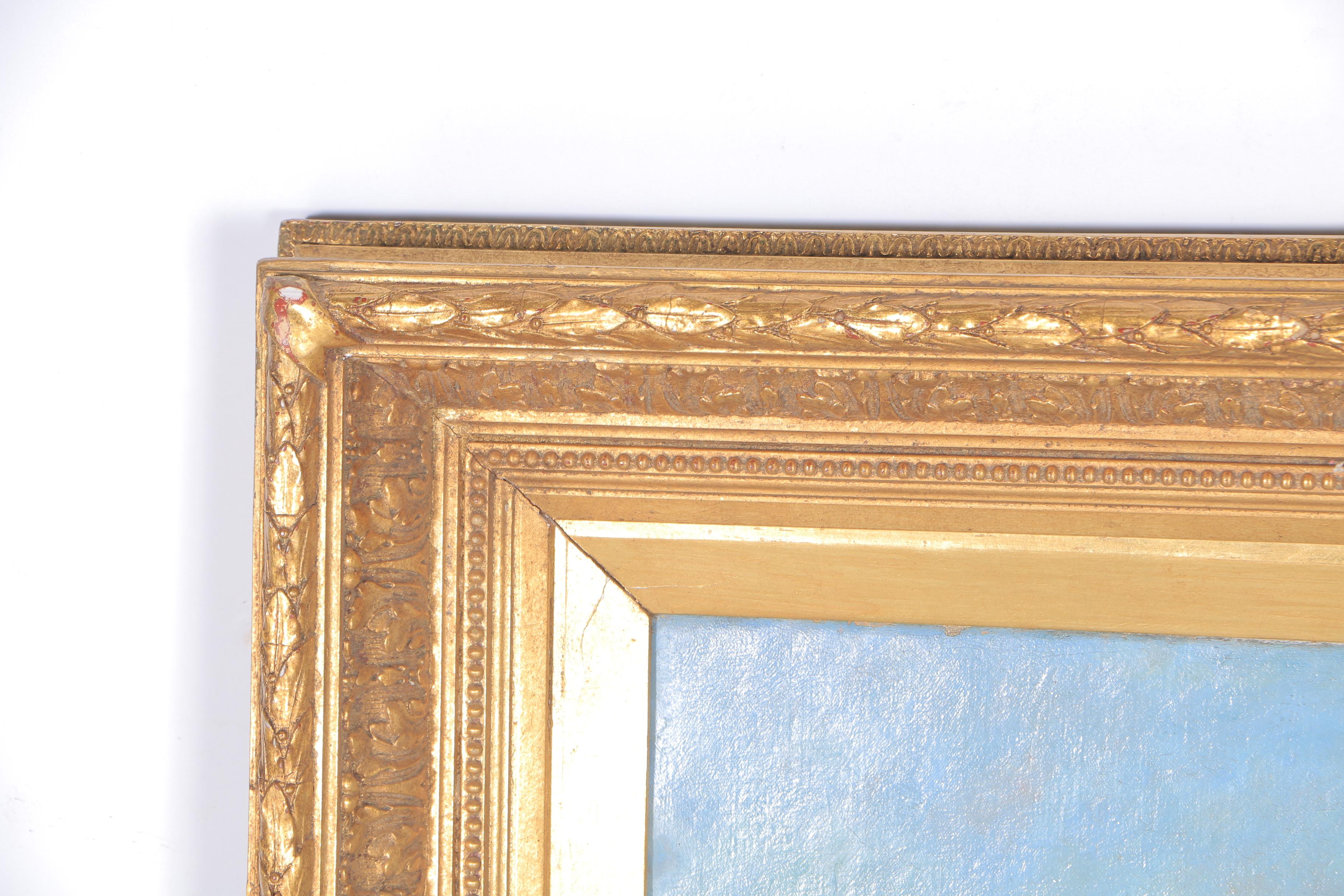 Bond Oil Painting on Canvas "Castle"