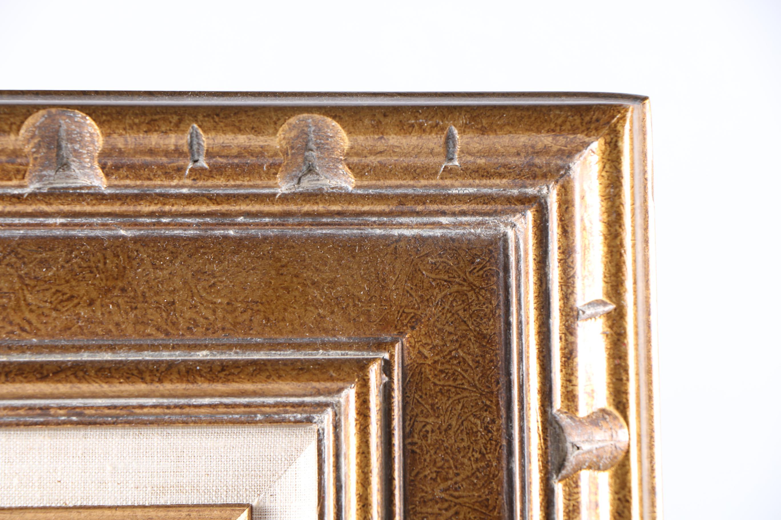 C. Faria Oil Painting on Canvas of a City Street