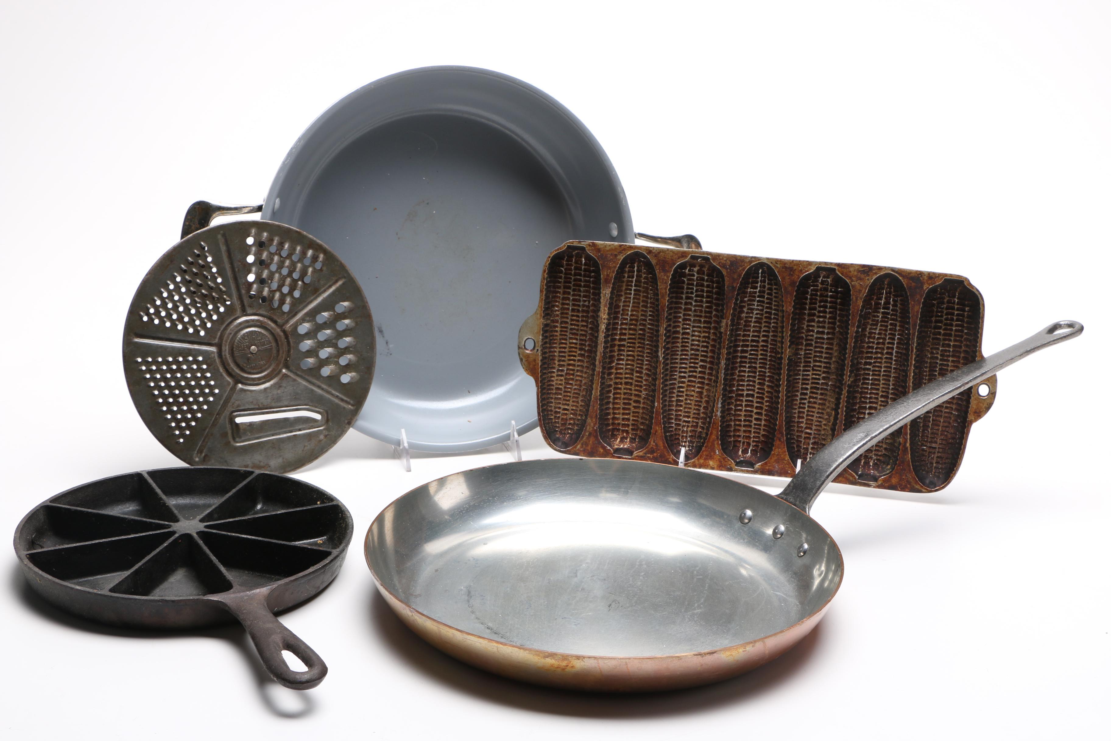 Collection Of Cast Aluminum and Iron