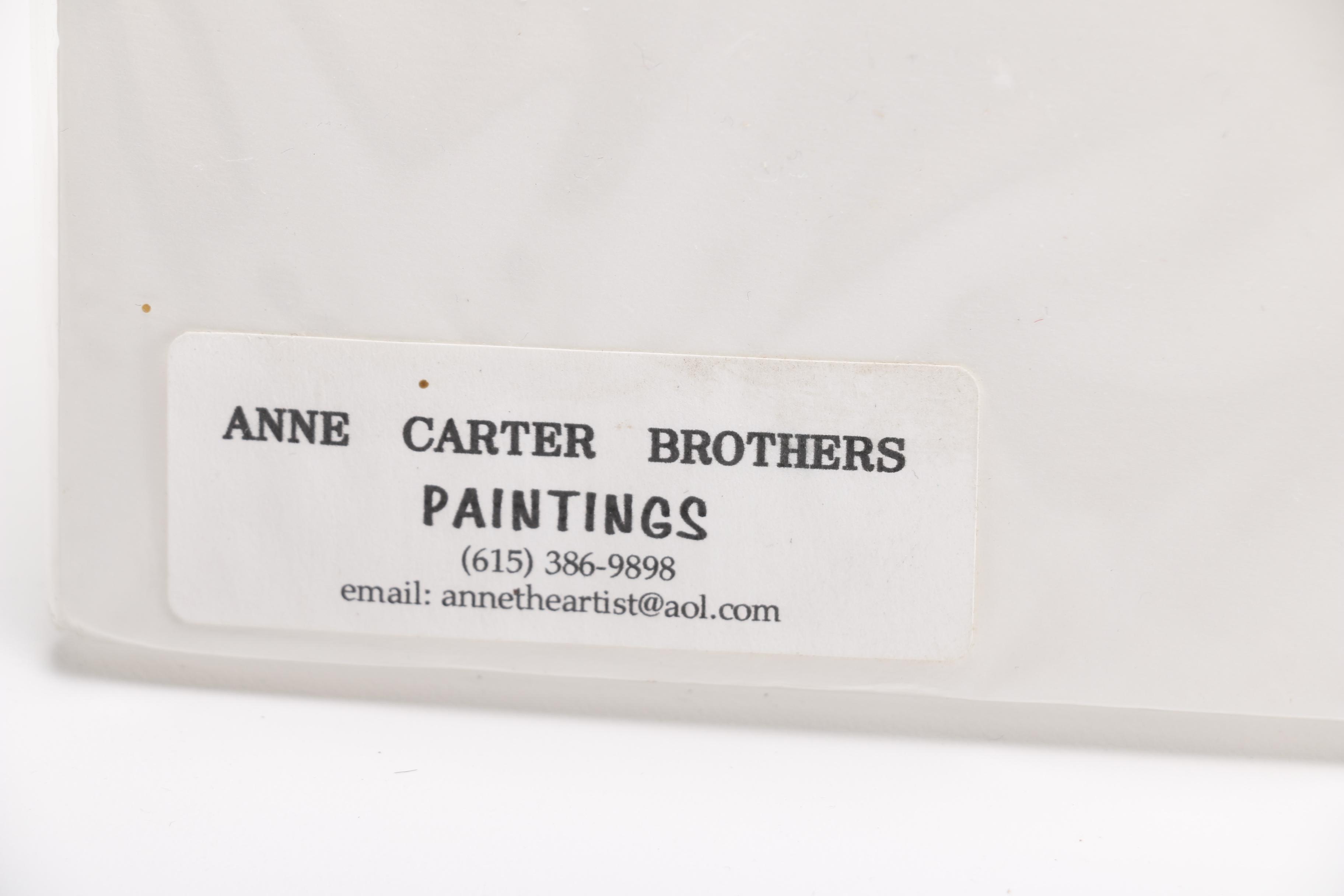 Anne Carter Brothers Watercolors of Shoes and Purses