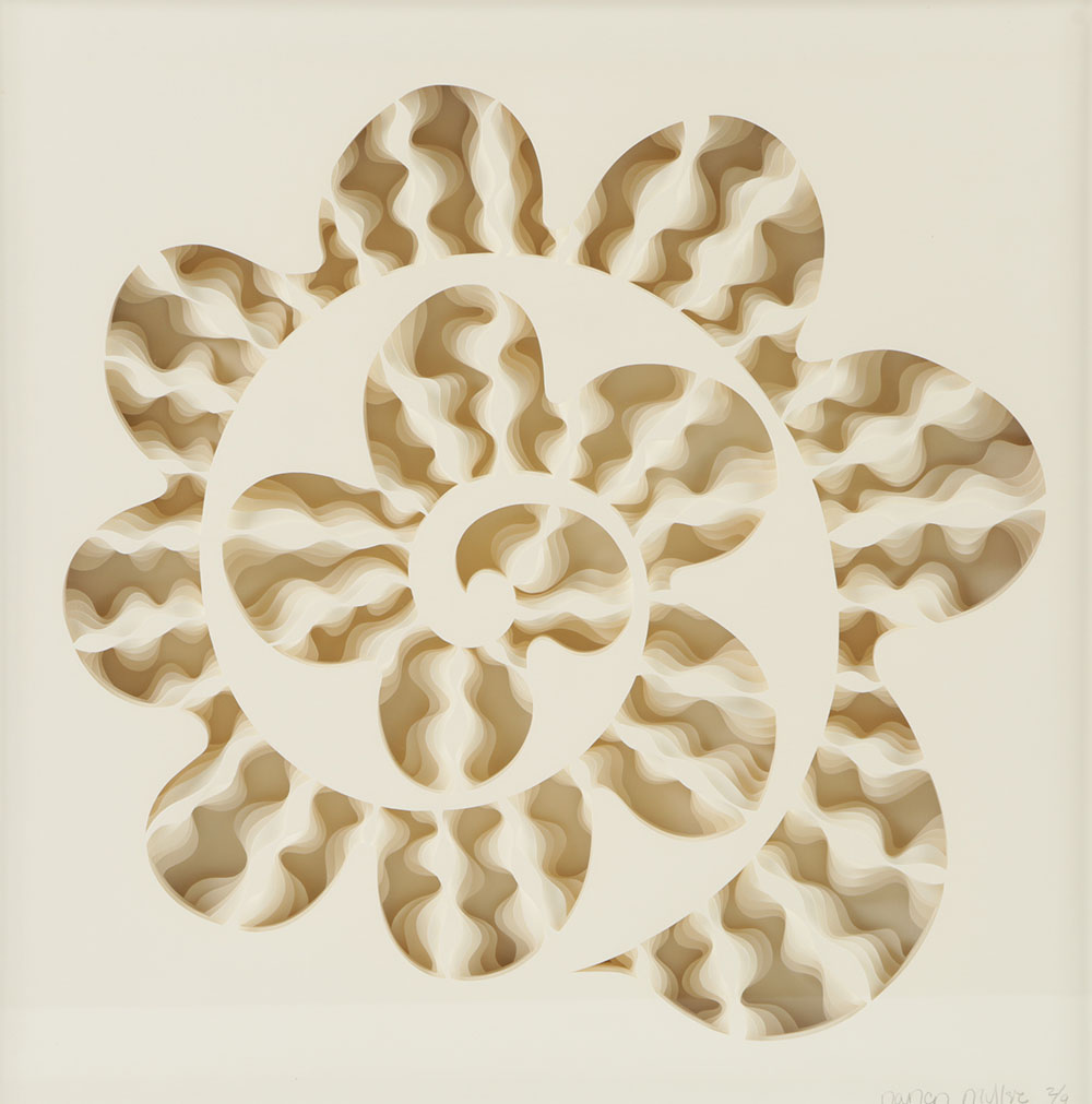 Nancy Muller Limited Edition Cut Paper oPit "Cephalopodia"