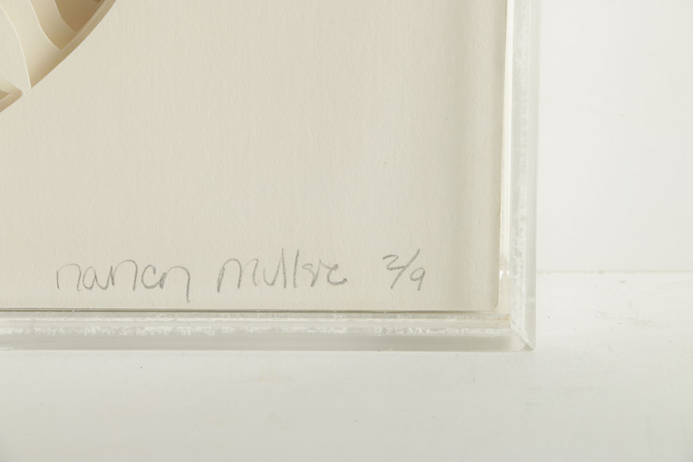 Nancy Muller Limited Edition Cut Paper oPit "Cephalopodia"