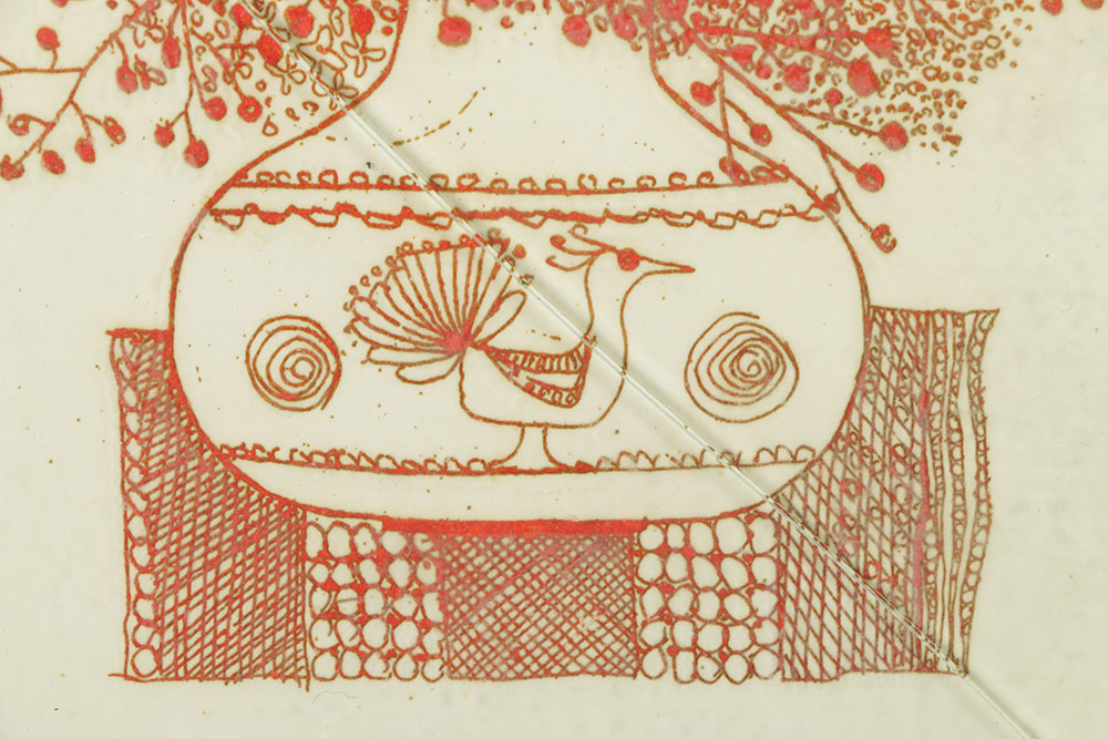 Limited Edition Kenji Ushiku Woodblock on Paper