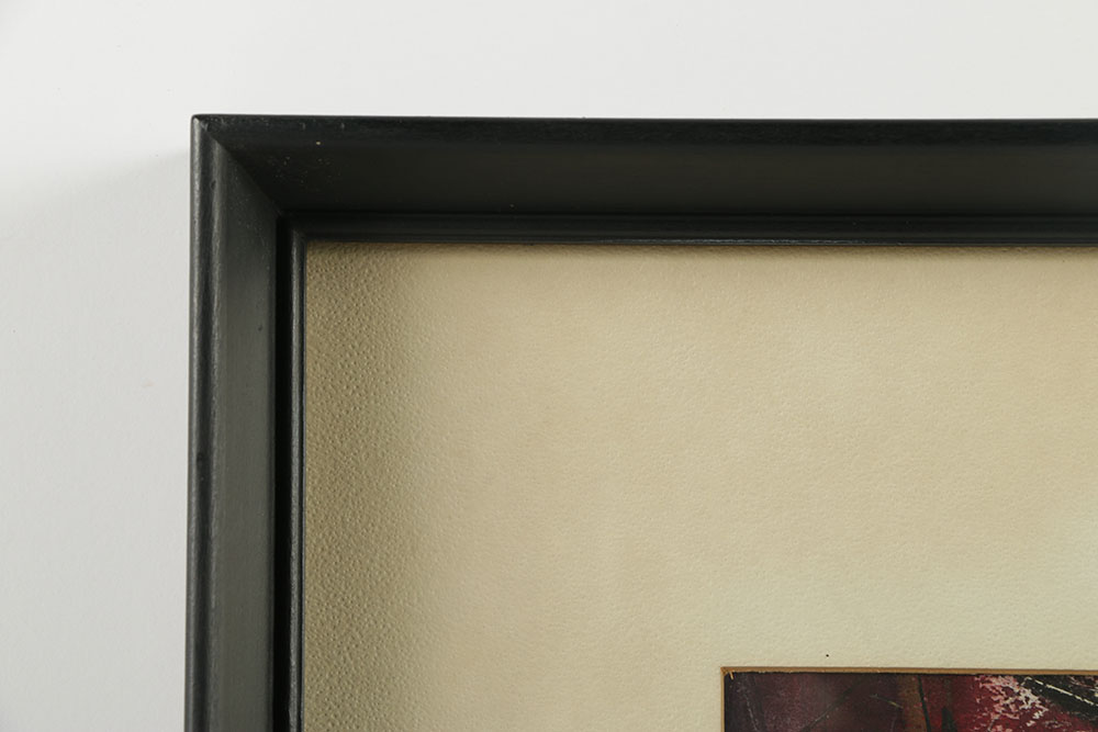 William A. Lewis Watercolor and Crayon Painting on Paper "The Ancient Kingdom"