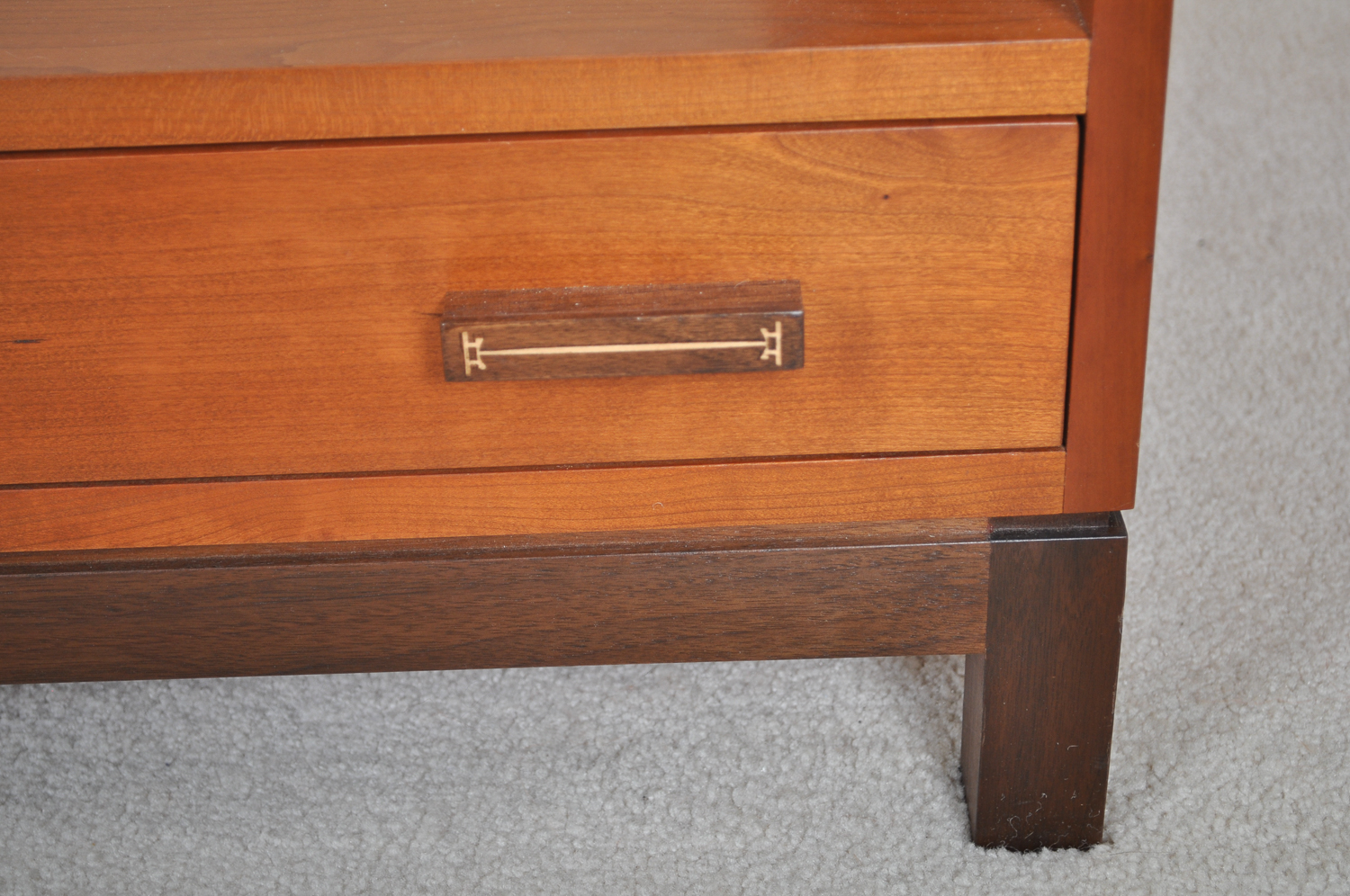 Stickley Furniture Glass Top Coffee Table