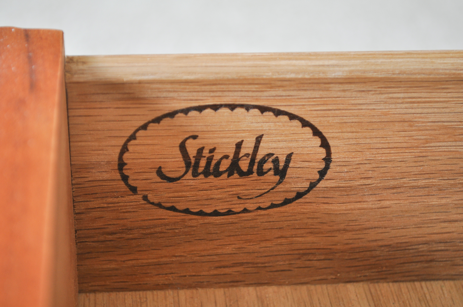 Stickley Furniture Glass Top Coffee Table