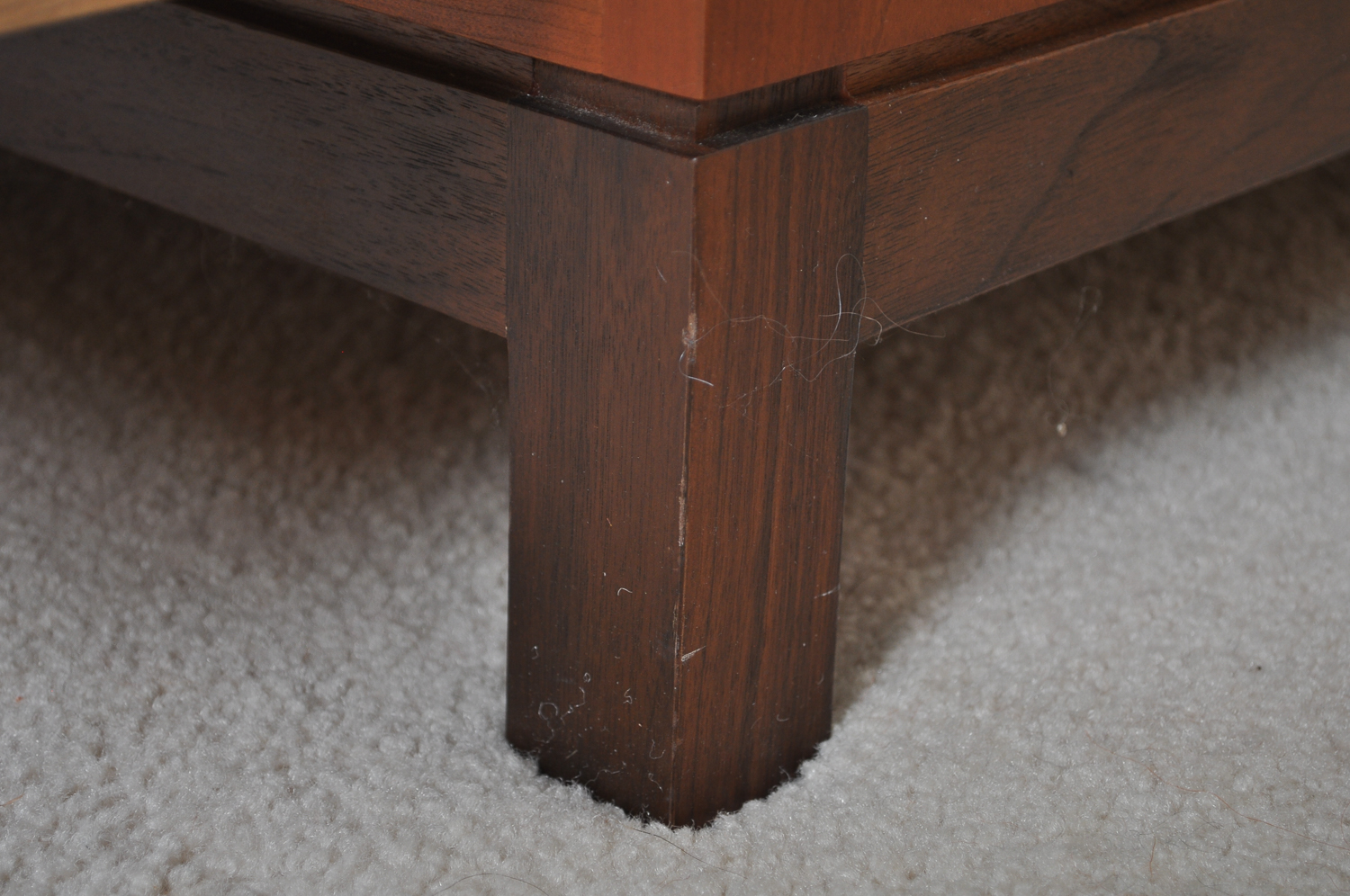 Stickley Furniture Glass Top Coffee Table