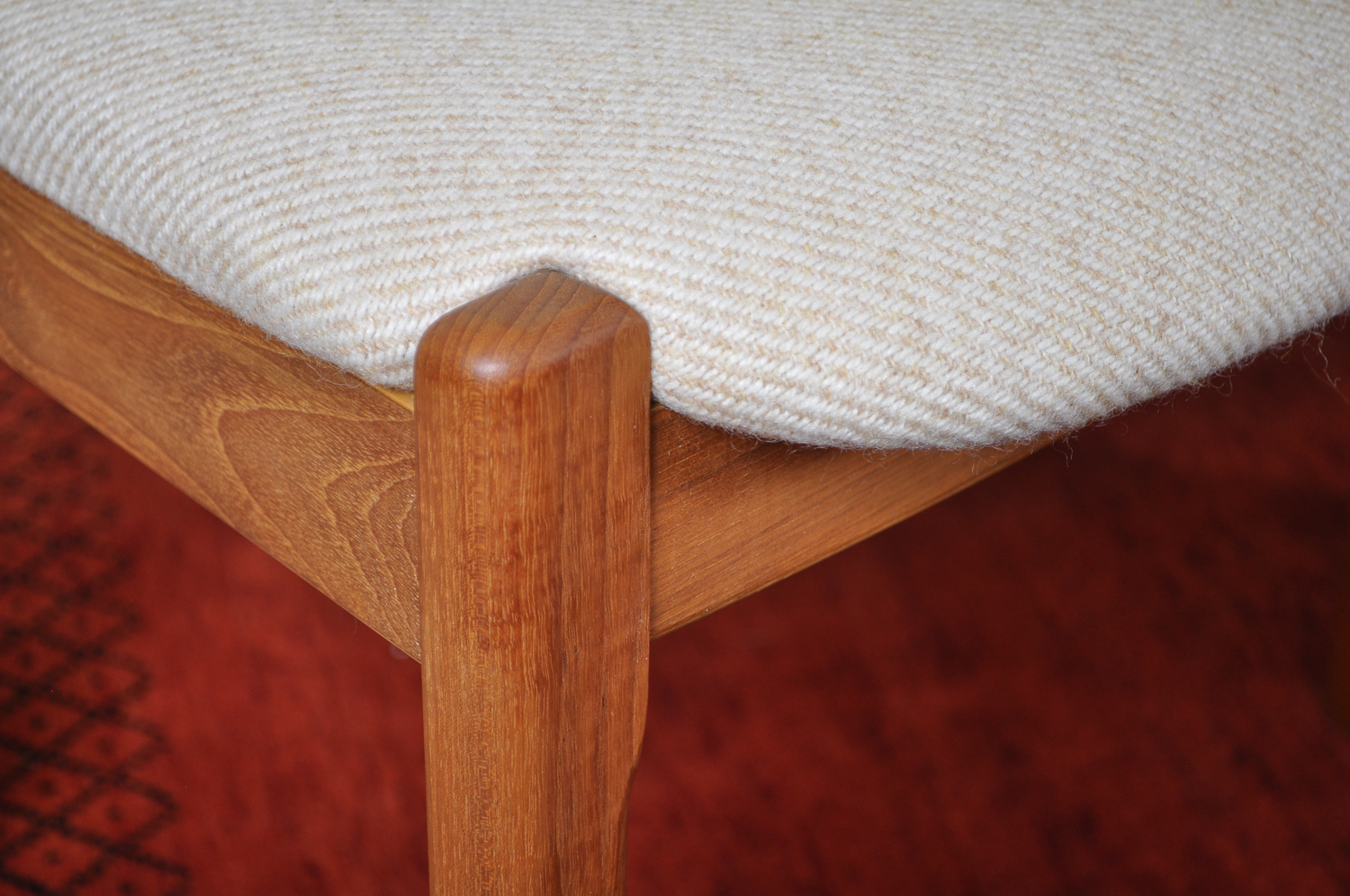 Danish Modern Teak Dining Table and Chairs by Benny Lindén