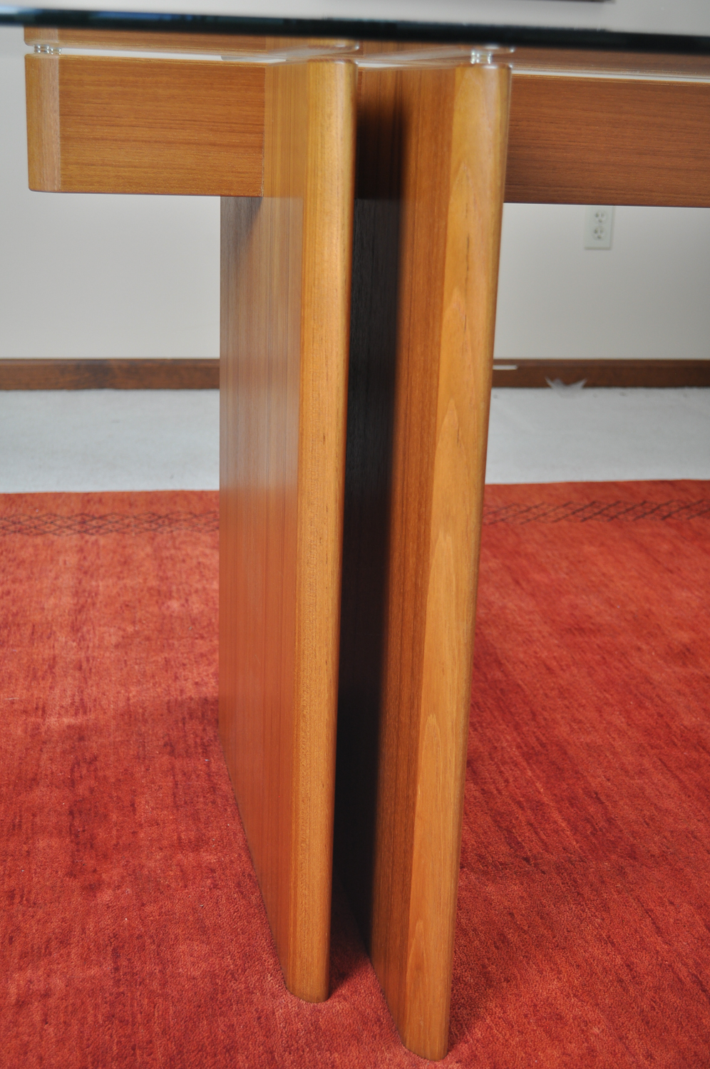 Danish Modern Teak Dining Table and Chairs by Benny Lindén