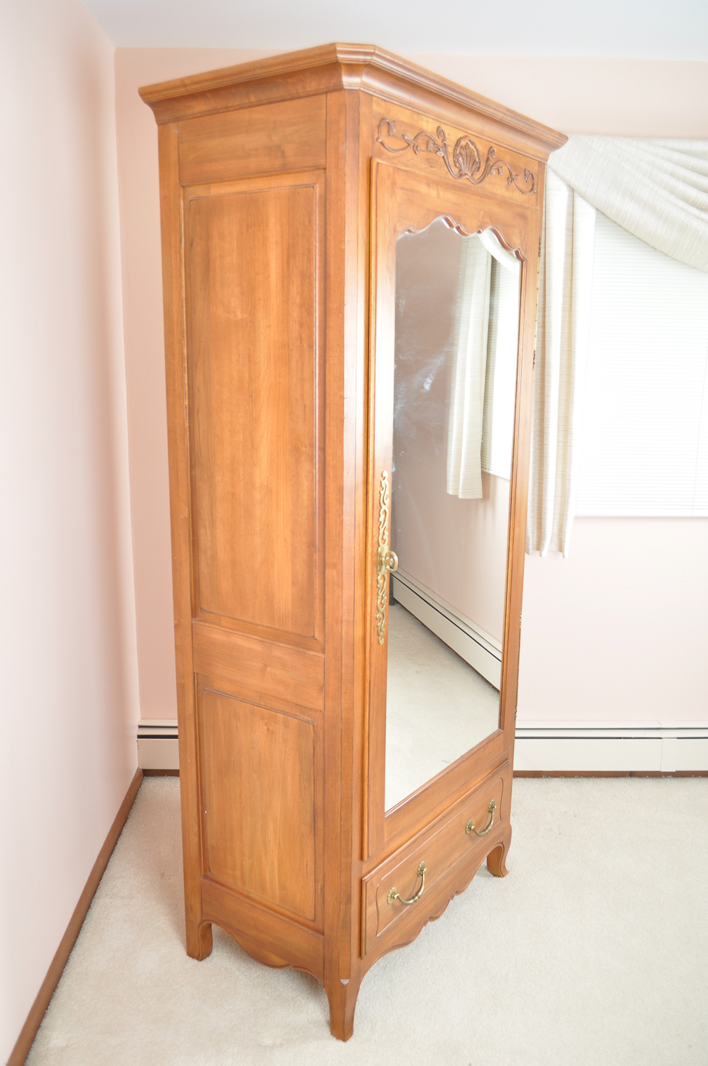 Ethan Allen Mirrored Wardrobe