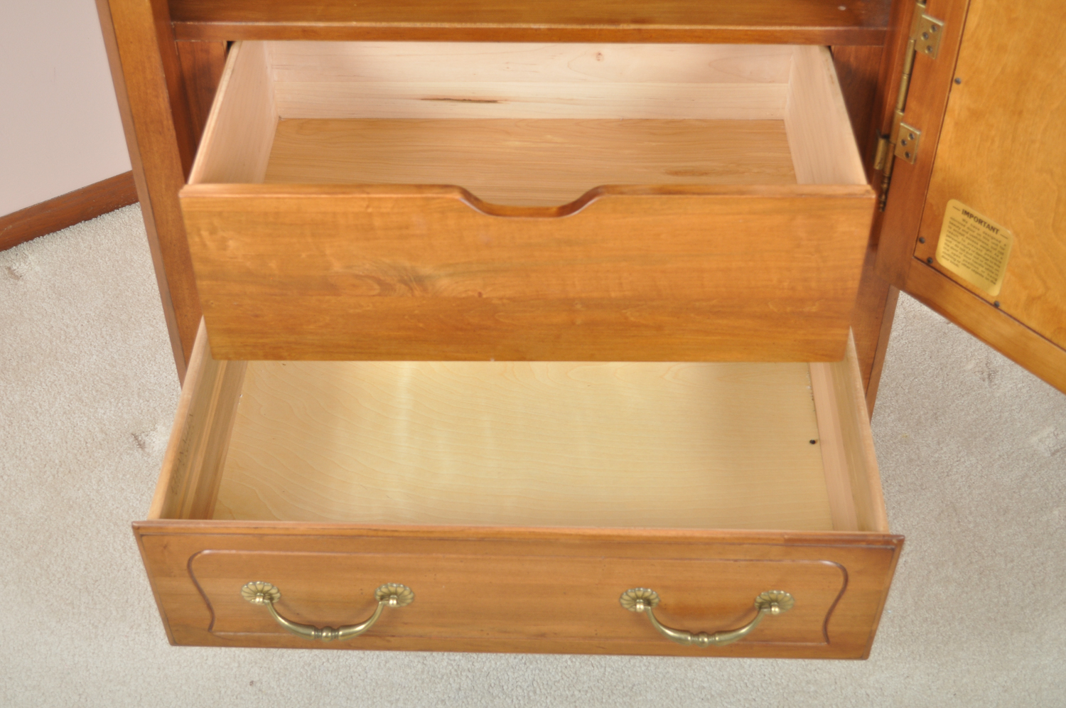 Ethan Allen Mirrored Wardrobe