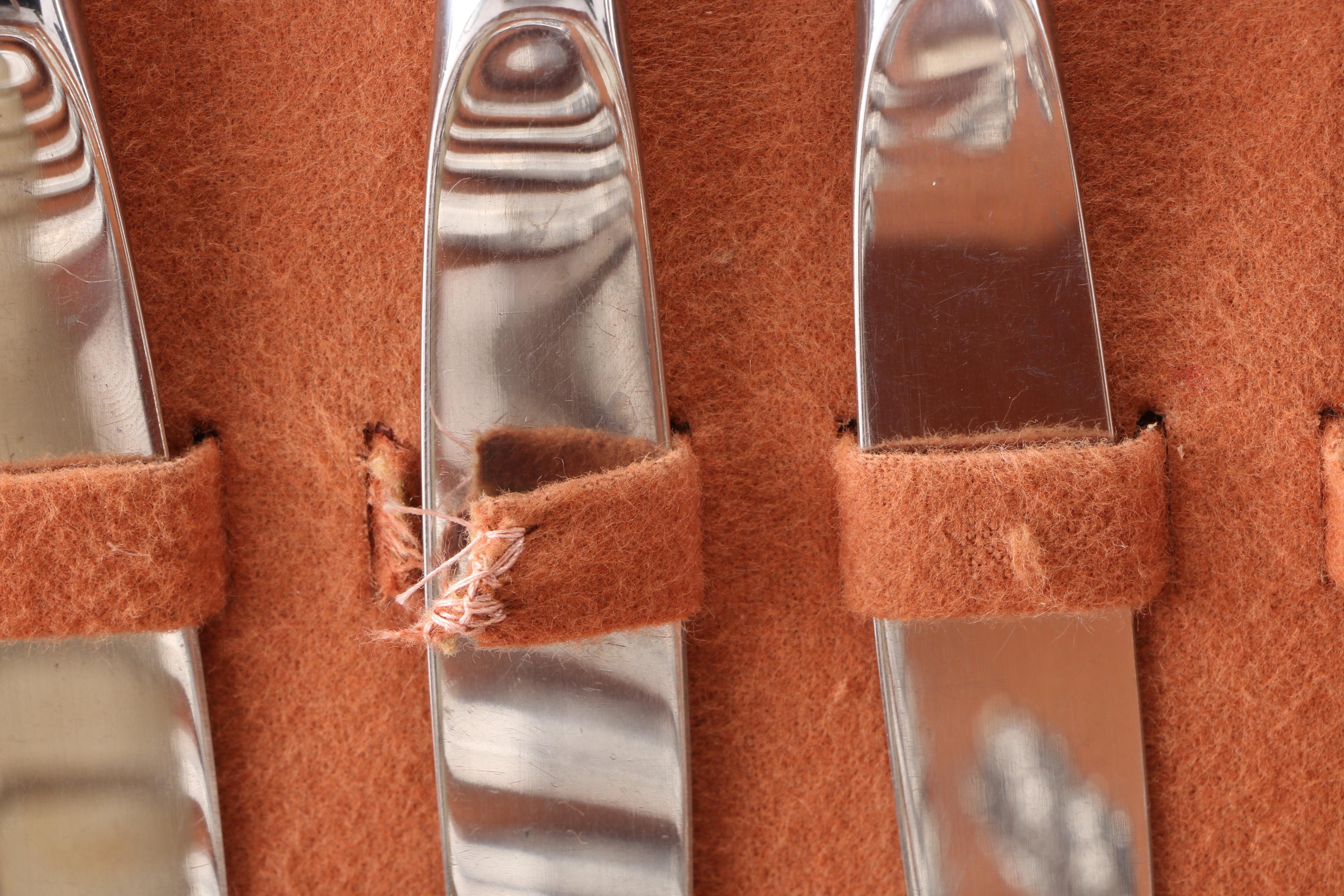 Wallace "Rose Point" Sterling Silver Flatware Set