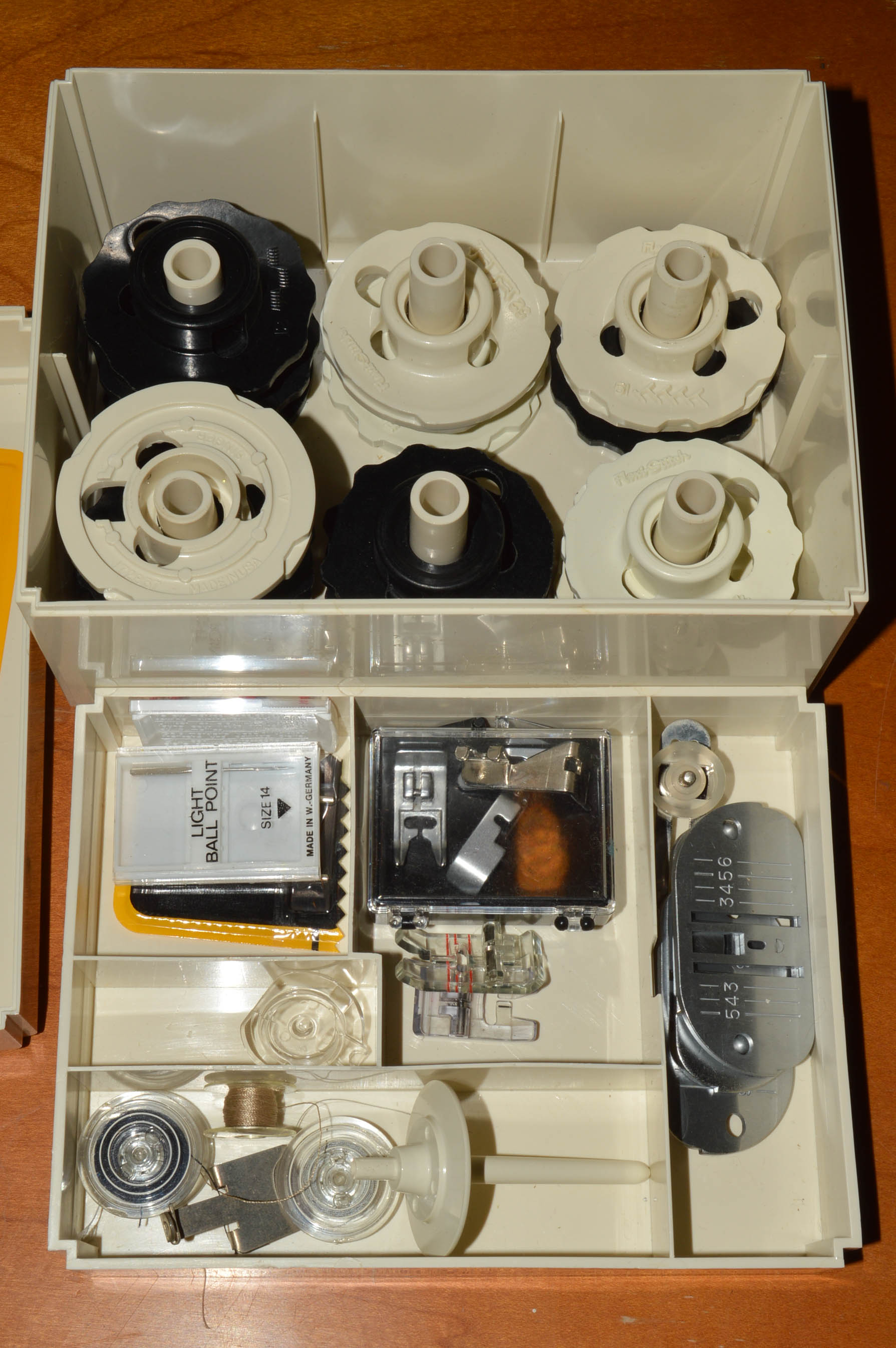 Vintage Singer "Touch & Sew" Sewing Machine and Table